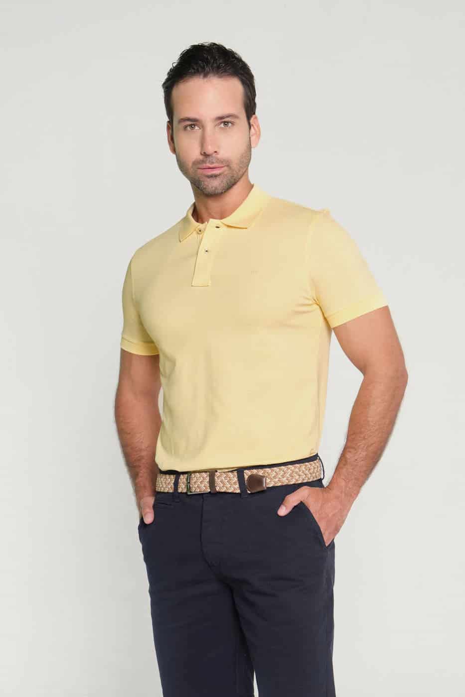 Camiseta Polo Amarillo - miniatura 1