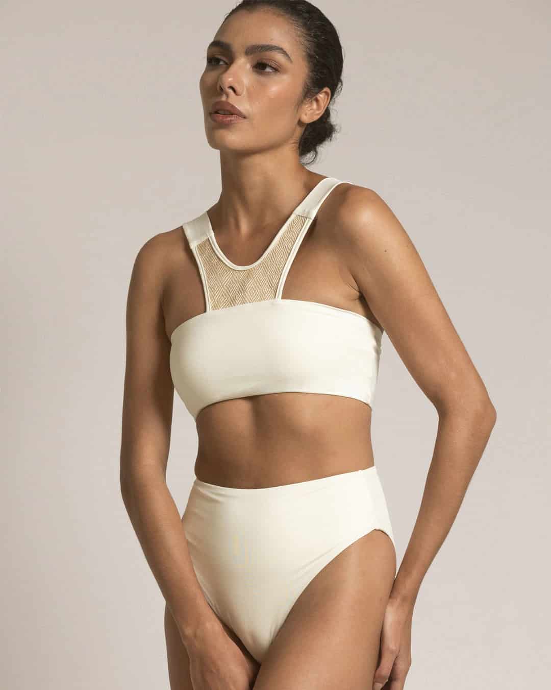 SILVANA TOP / Hueso - miniatura 6