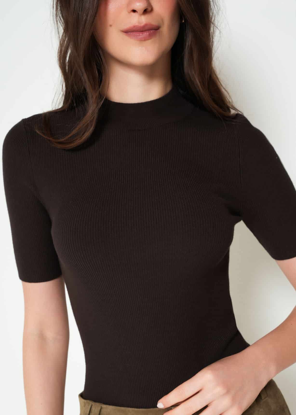 Camiseta tejida manga corta - miniatura 3