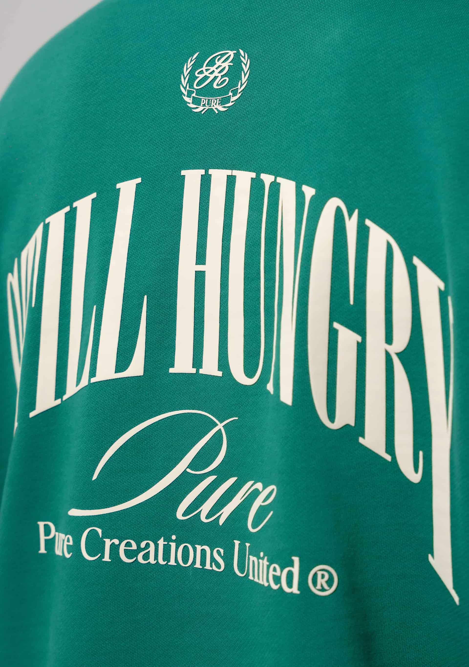 Still Hungry Green Pullover - miniatura 6