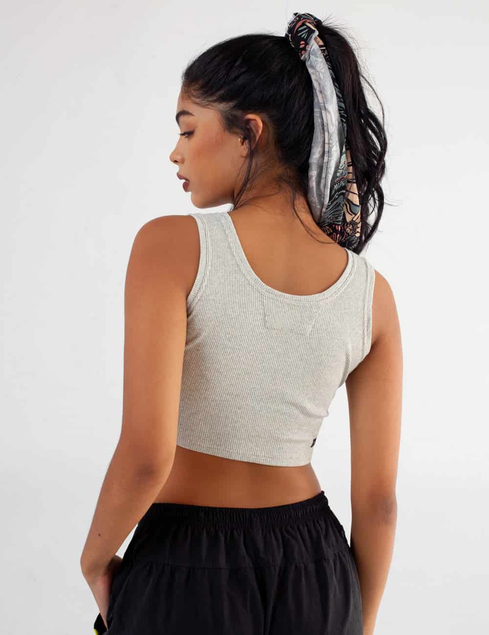 Crop Top Sisa Caribbean beige Mujer - miniatura 3