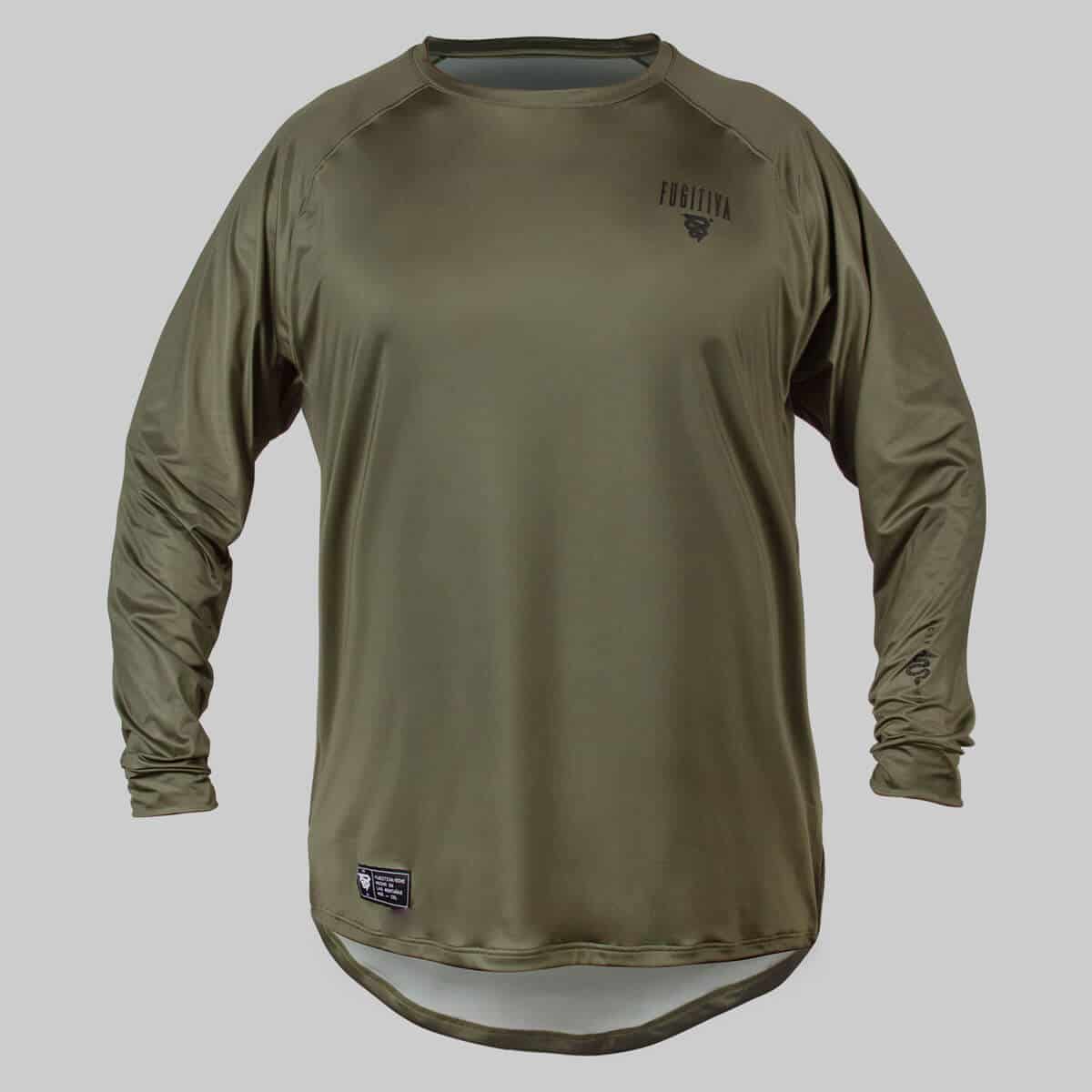 JERSEY SALVAJE MANGA LARGA VERDE MILITAR - miniatura 2