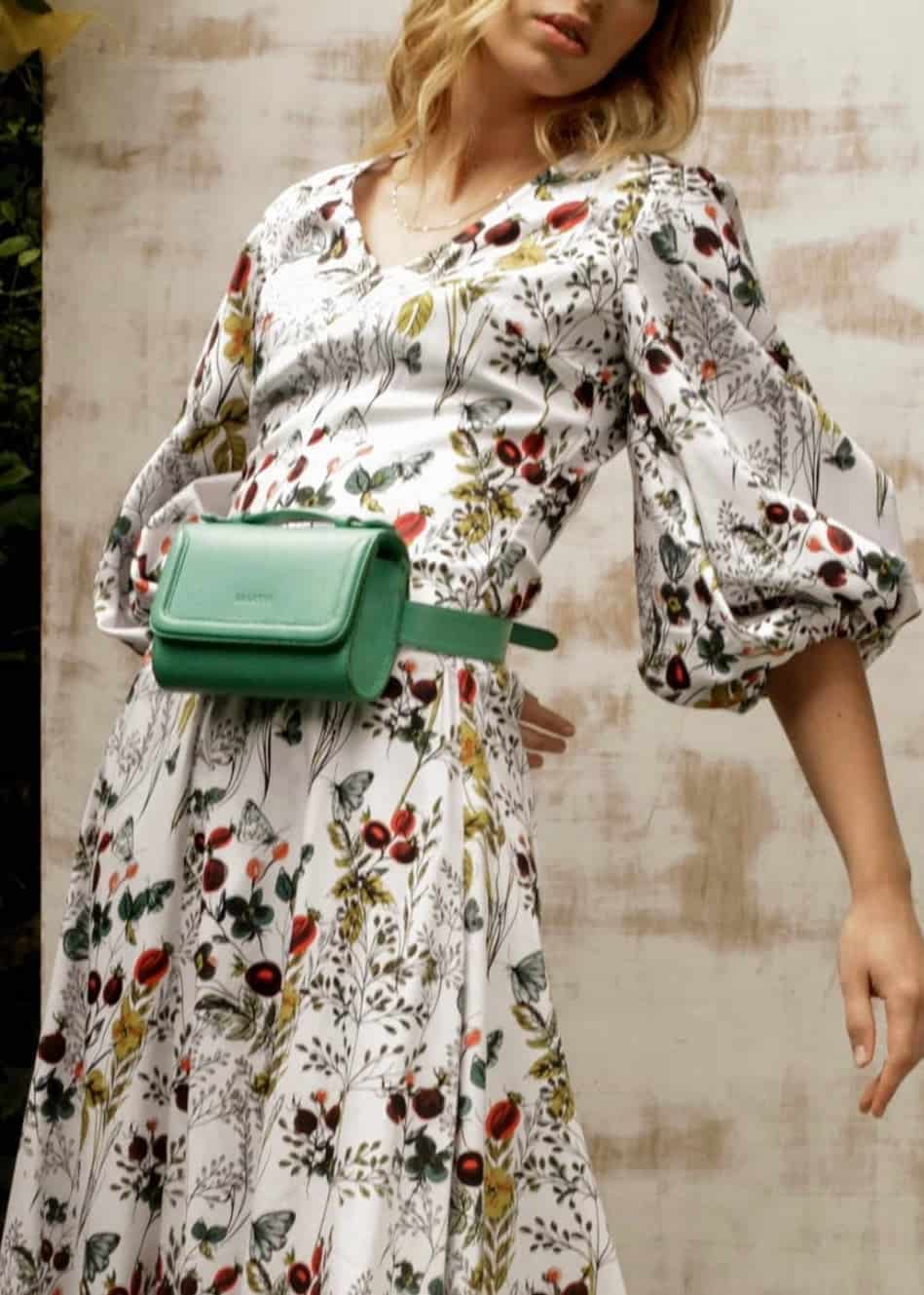 Cocacolo Belt bag - Emerald (3 in 1 convertible) - miniatura 2