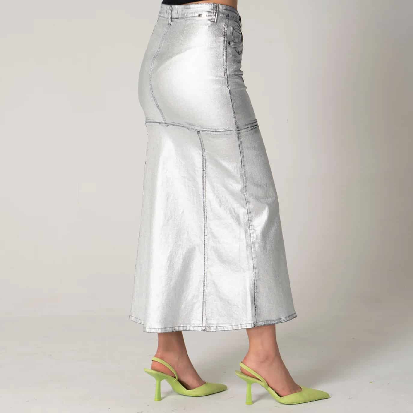 Falda Larga Denim Shn - miniatura 4