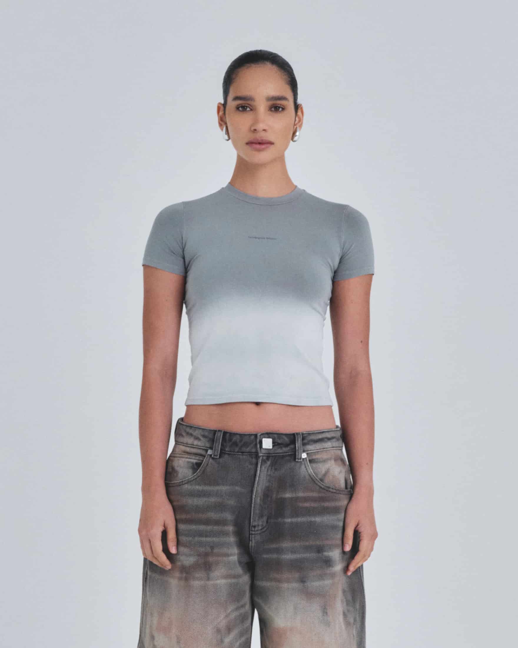 Holy State UNDGLD Long Baby Tee Faded Gray - miniatura 2