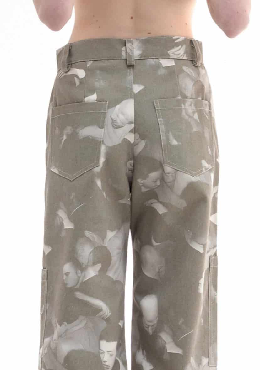 WIDE LEG CARGO TROUSERS - miniatura 5