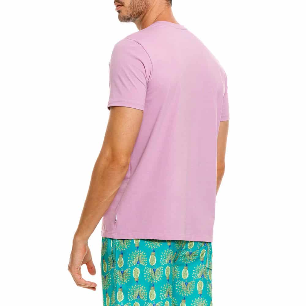 CAMISETA CUELLO REDONDO GORRIÓN MORADO - miniatura 3