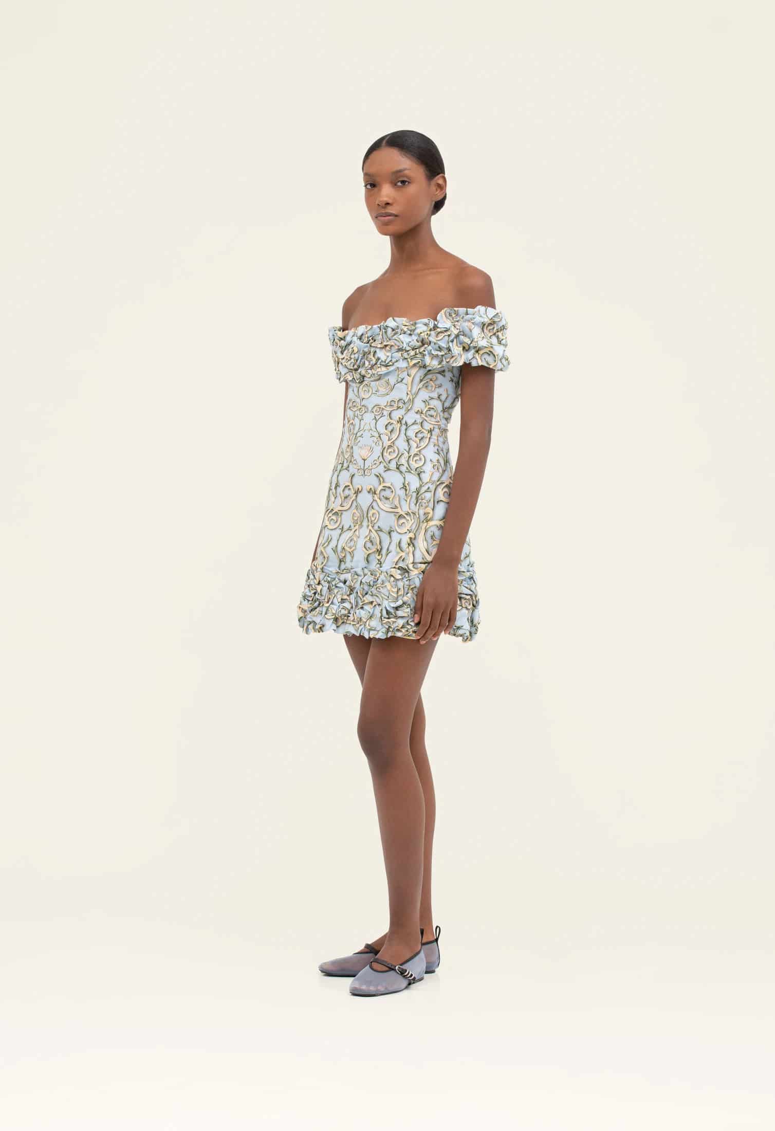 Jardín Soledad Mini Dress - miniatura 3