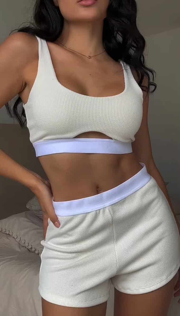 Pijama Almond - Marfil - miniatura 2