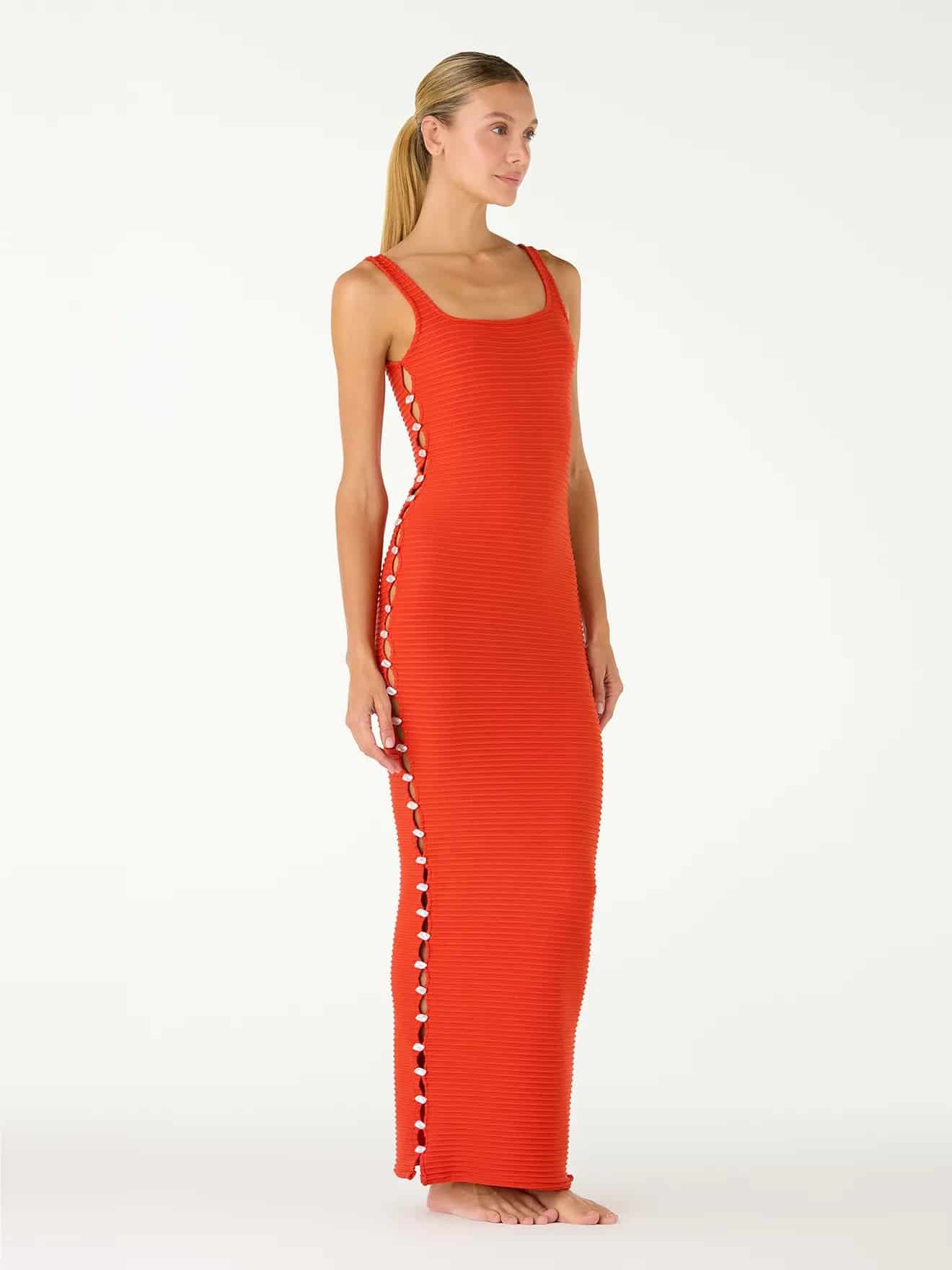 Vestido Awa Shell Red - miniatura 4
