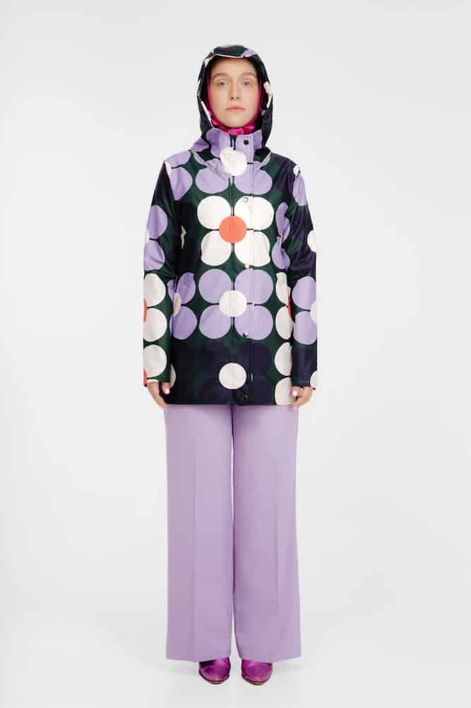 RAINCOAT FLOWER POWER MORADO (PRE-ORDER) - miniatura 1