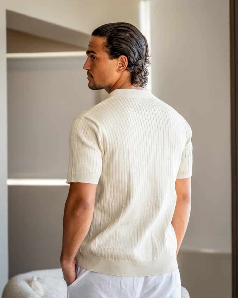 Premium Ribbed Polo - miniatura 6