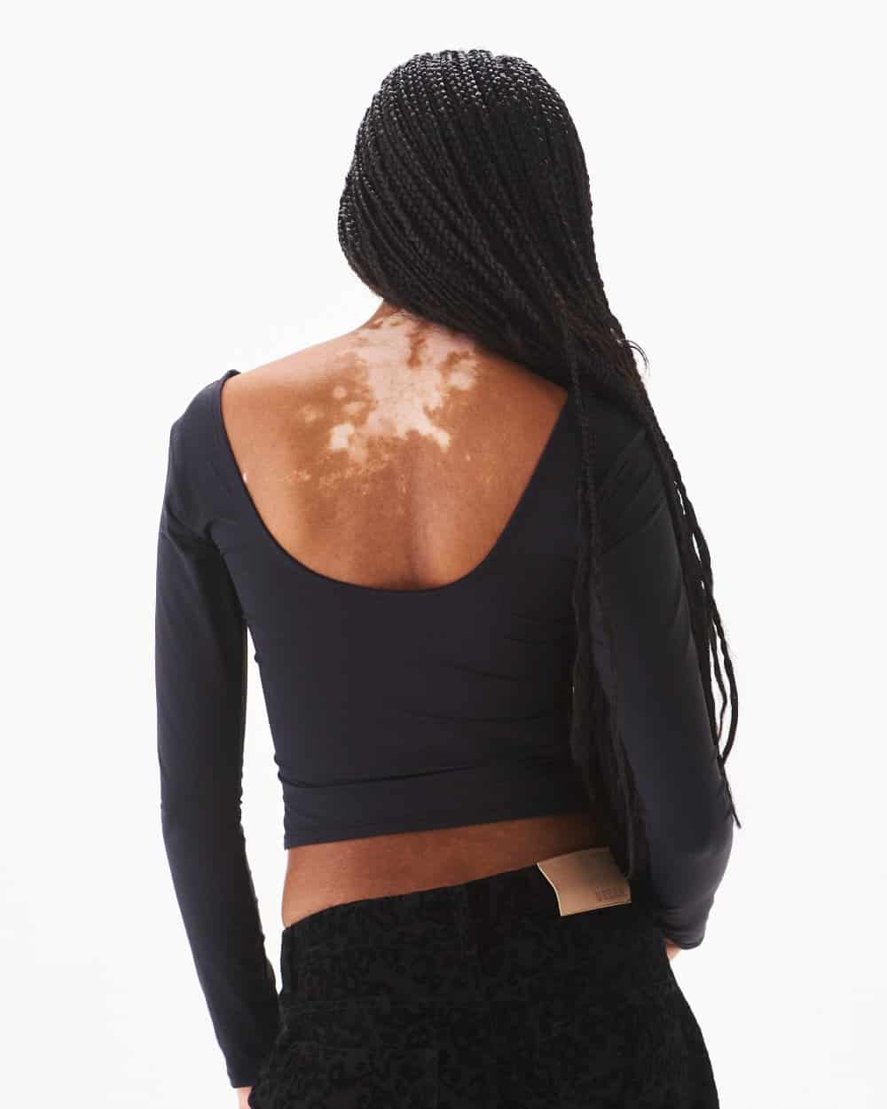 TRAPEZE TOP BLACK - miniatura 2
