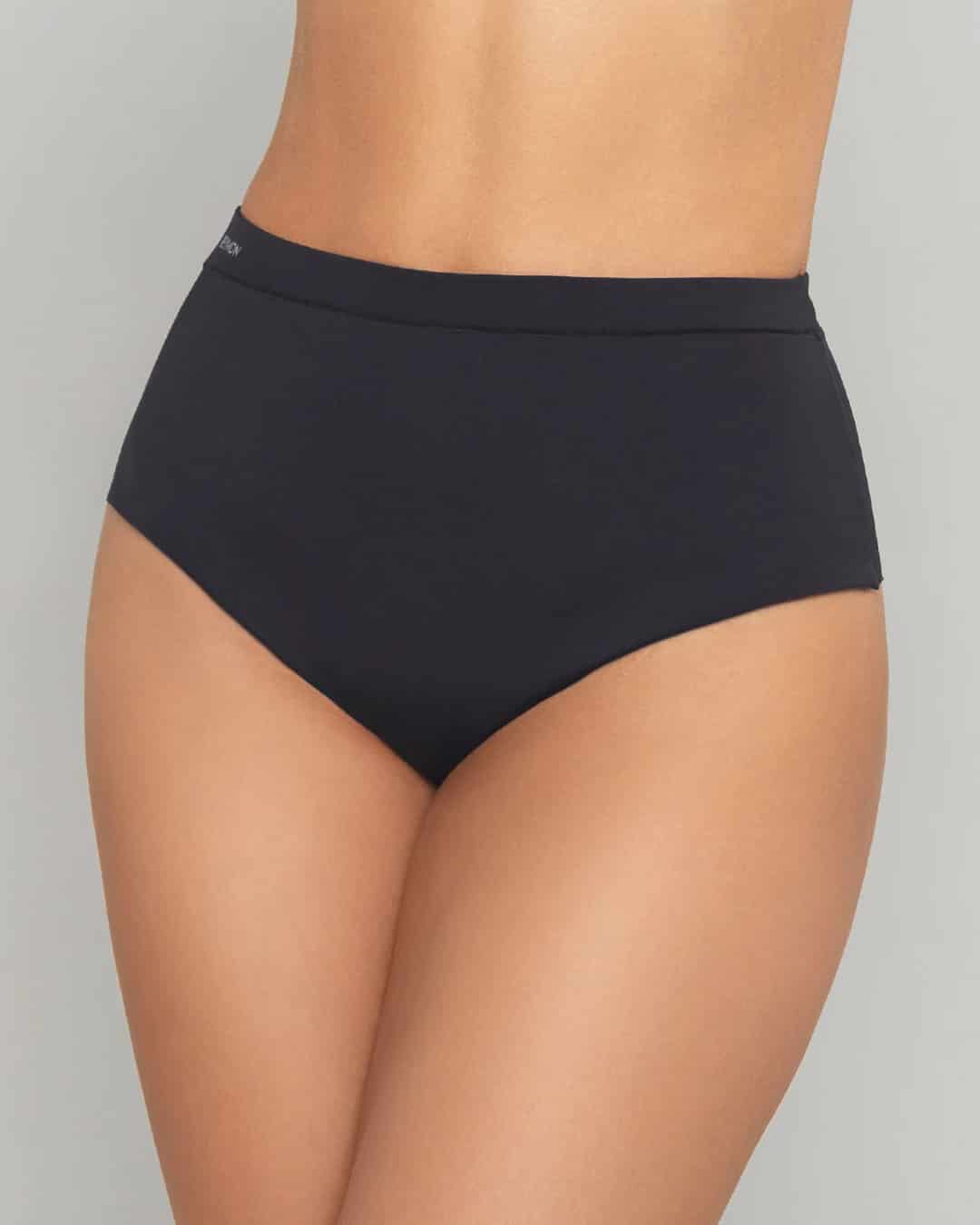 Panty Brasilera Suave Control de Abdomen en Microfibra Unicolor Ref. 8055 - miniatura 4
