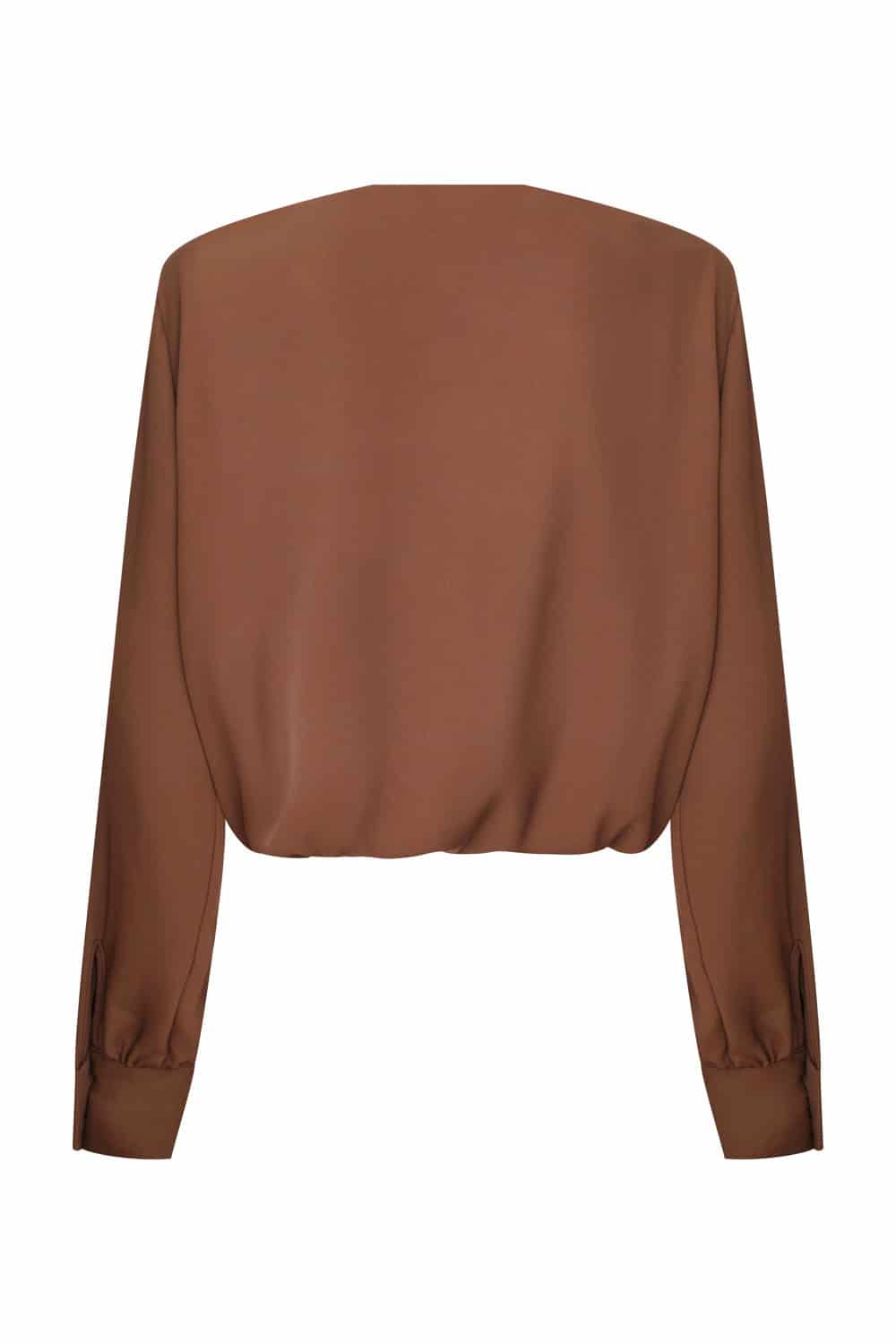 Blusa Goya coffee - miniatura 4