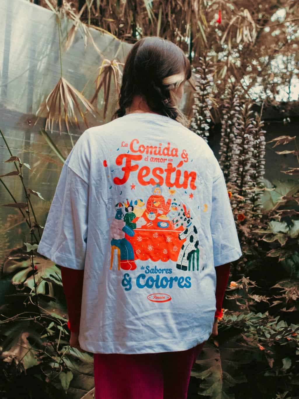Camiseta festín de postres y animalitos - miniatura 1