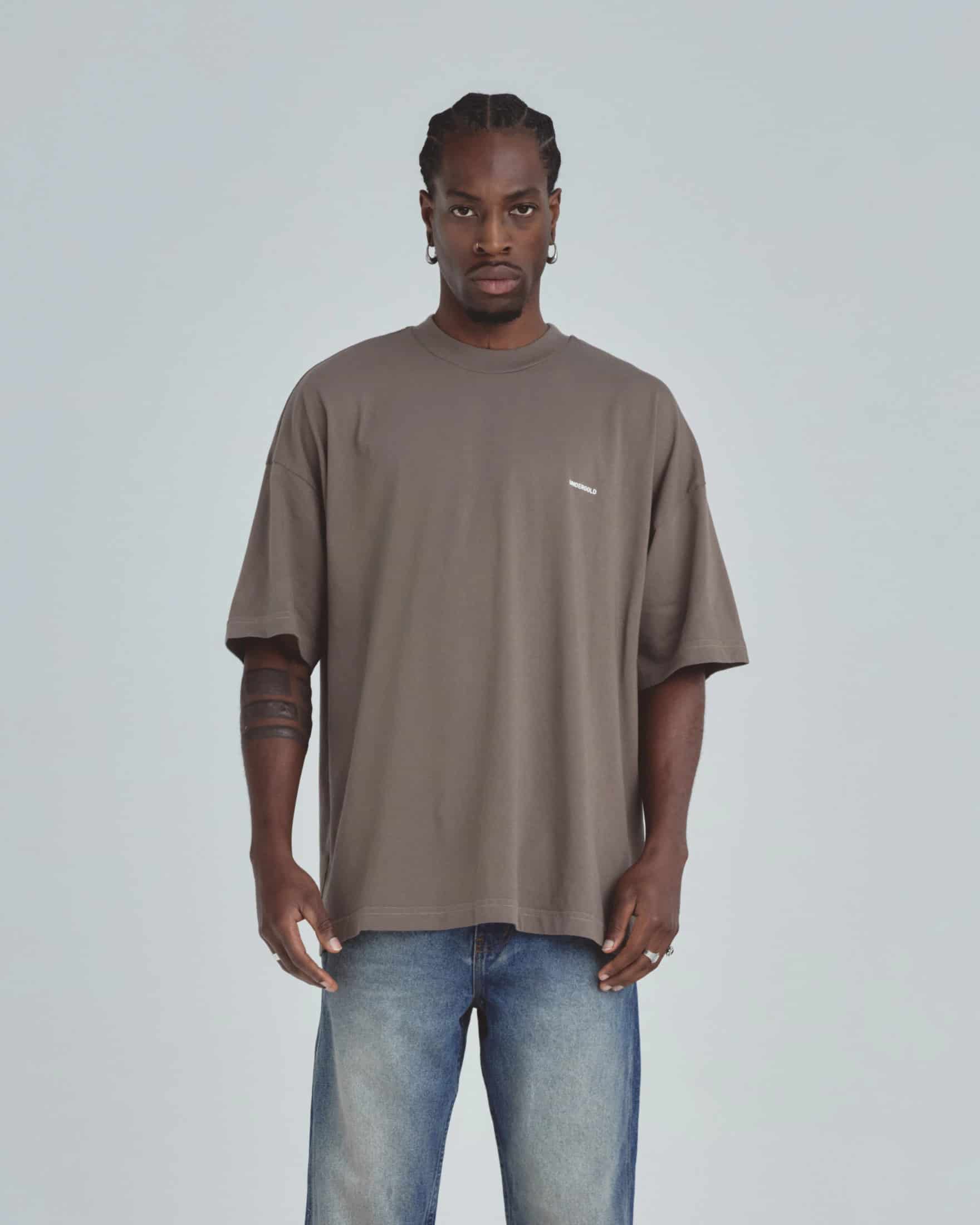 Line Basic Tshirt Brown - miniatura 2