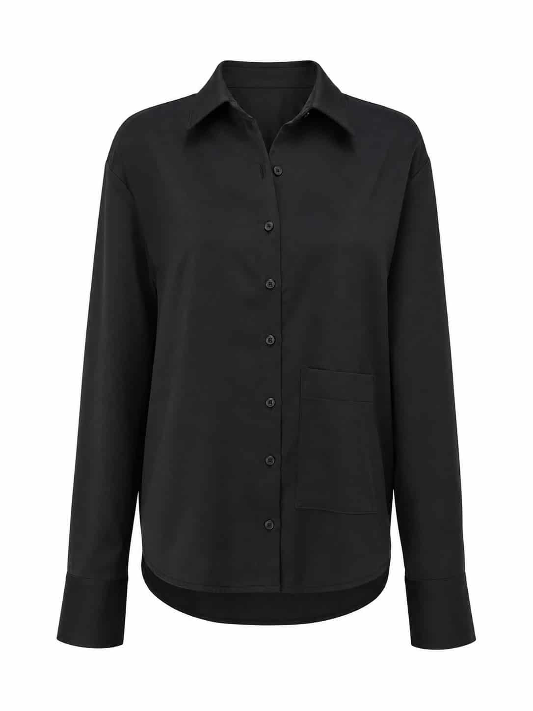 Blusa Manga Larga Negra - miniatura 1