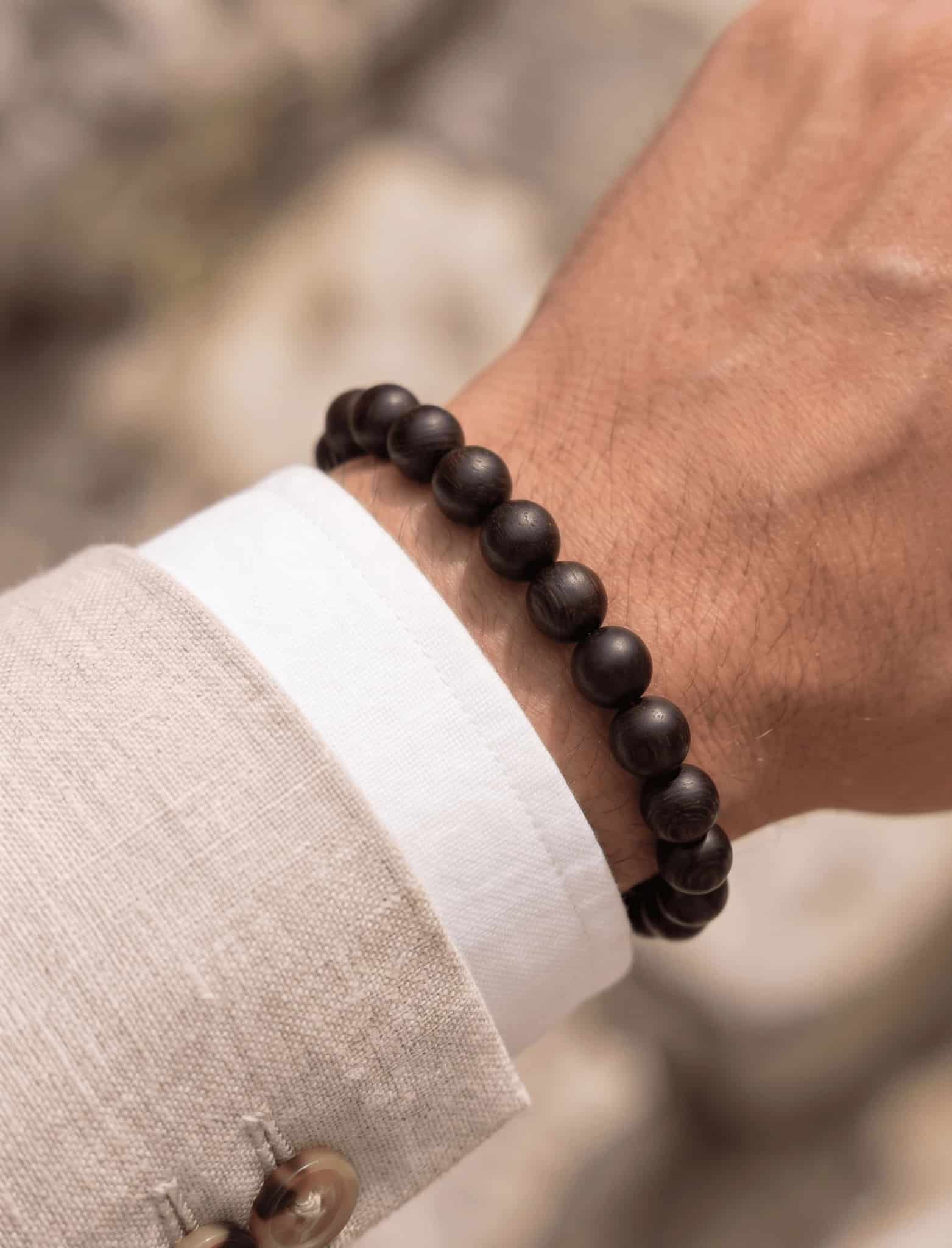 Pulsera negra Js 063426019 - miniatura 2