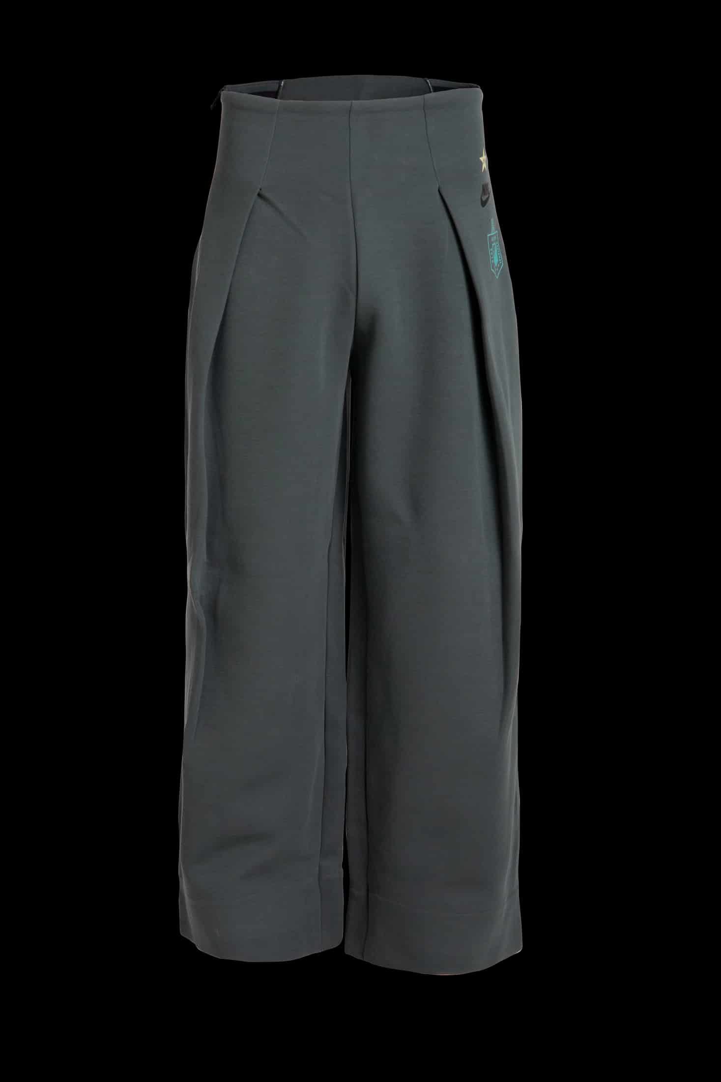 PANTALON VERDE MUJER ESCUDO RETRO - miniatura 1