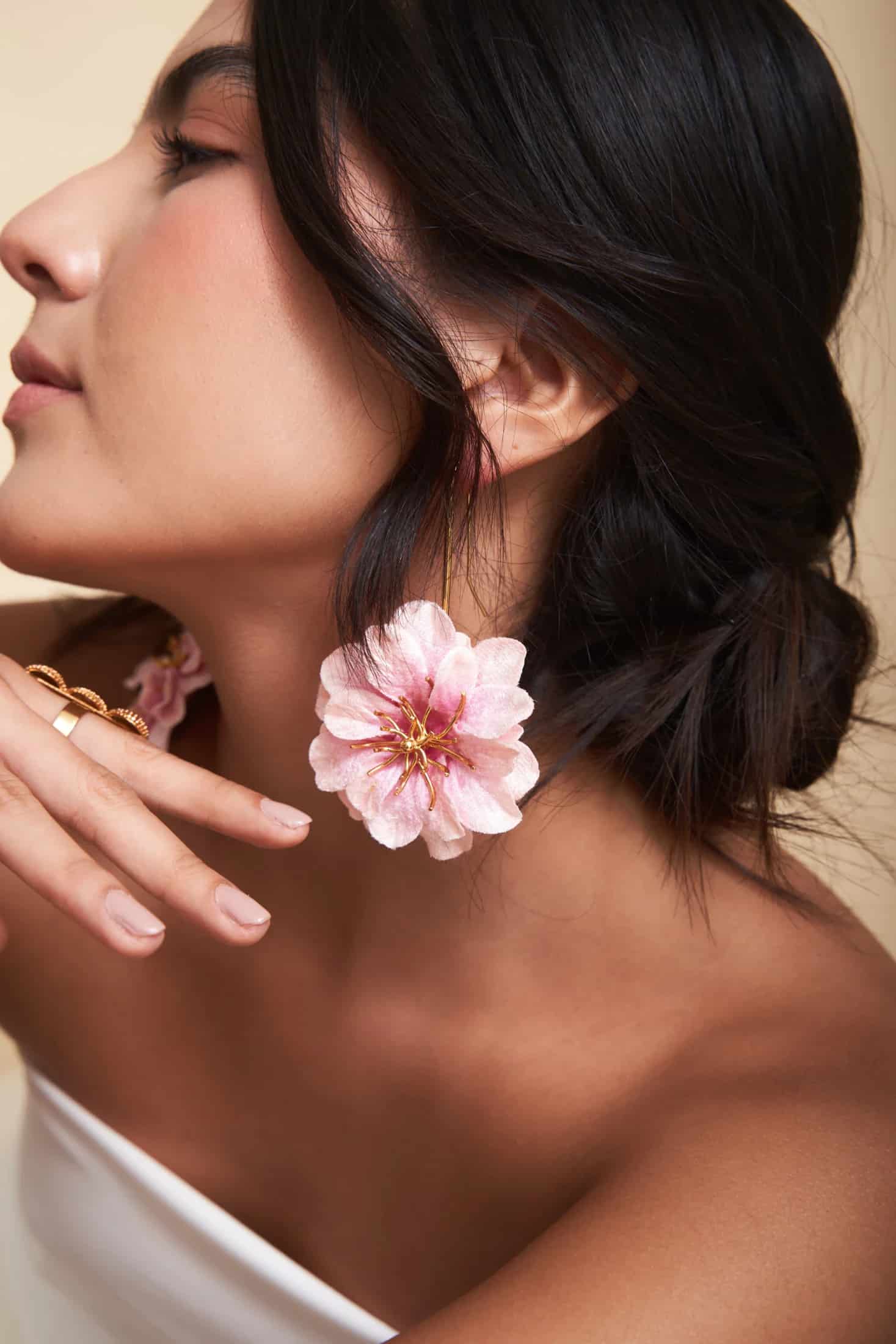 Aretes Magnolias - miniatura 3