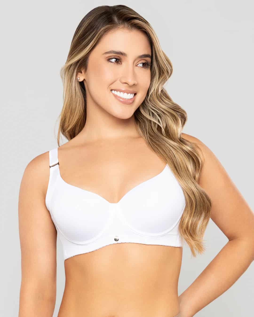 Brasier de Alto Cubrimiento con Realce Suave y Control en Espalda Ref. 425 - miniatura 5