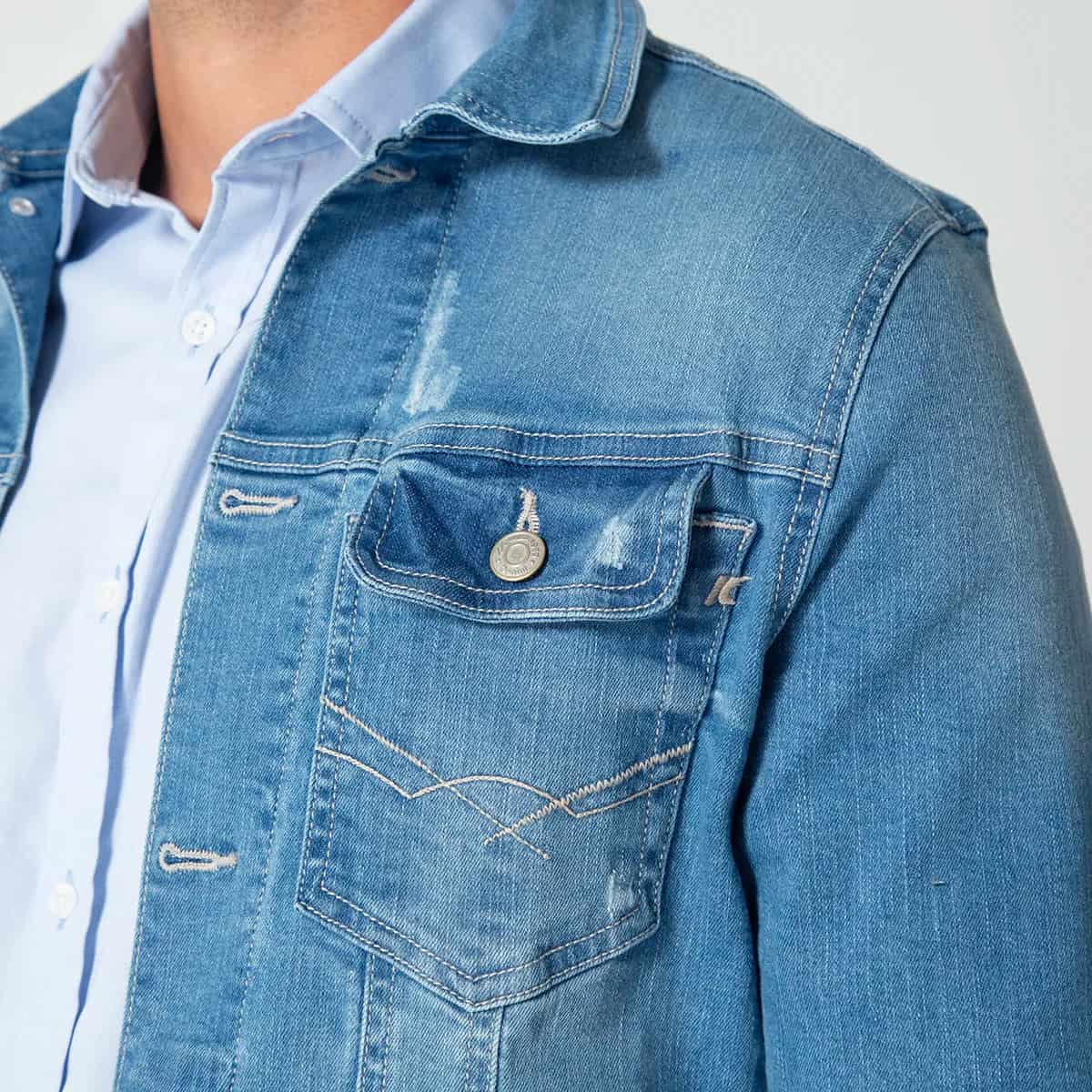 Chaqueta Clasica Denim Slim Rkd - miniatura 6