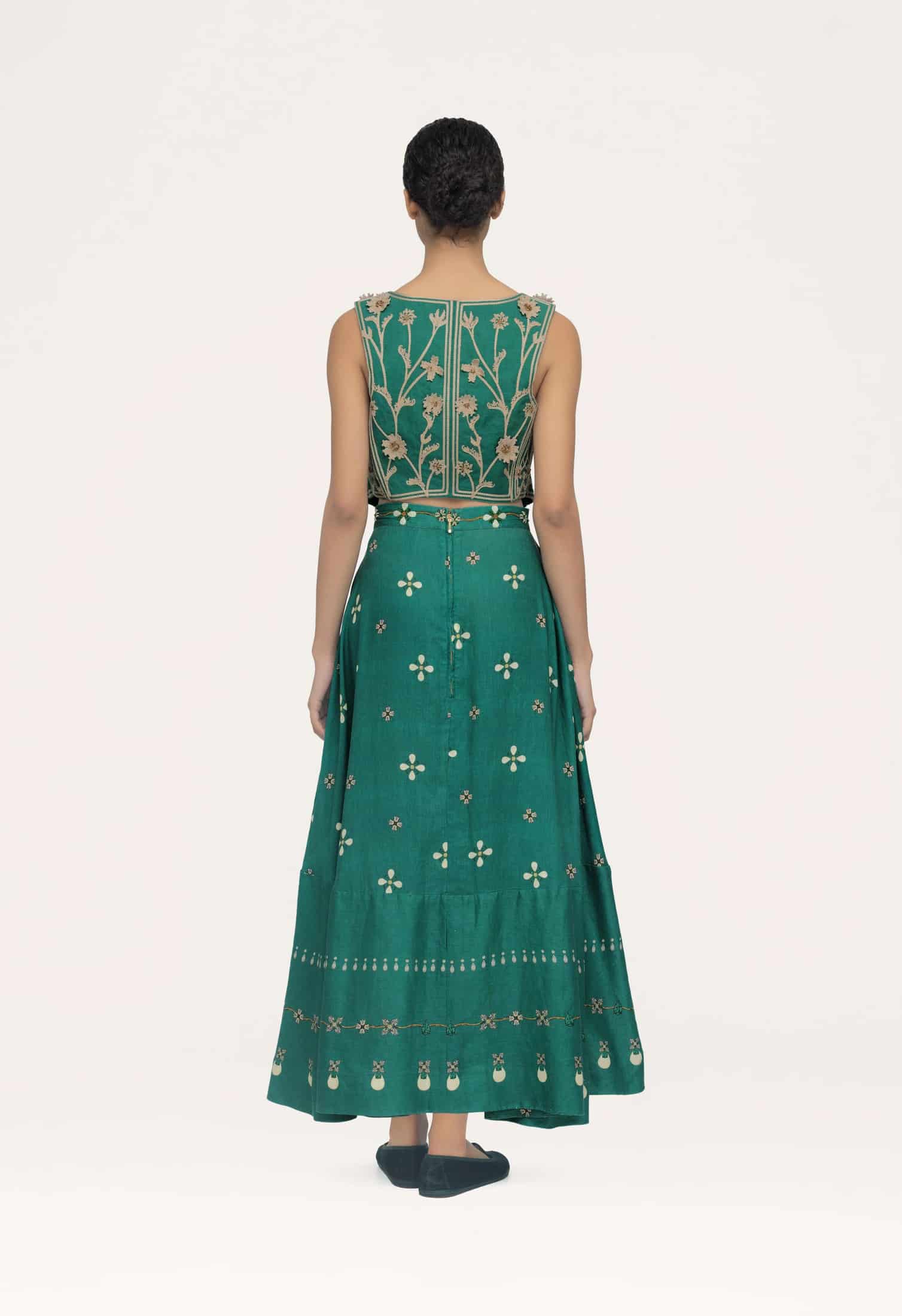 Bel Mar Esmeralda Maxi Skirt - miniatura 3