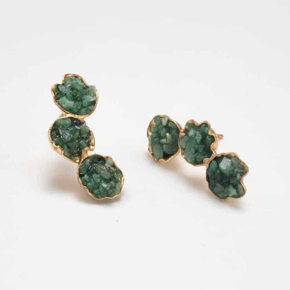 Aretes Topo Flores de Morrallas - miniatura 1