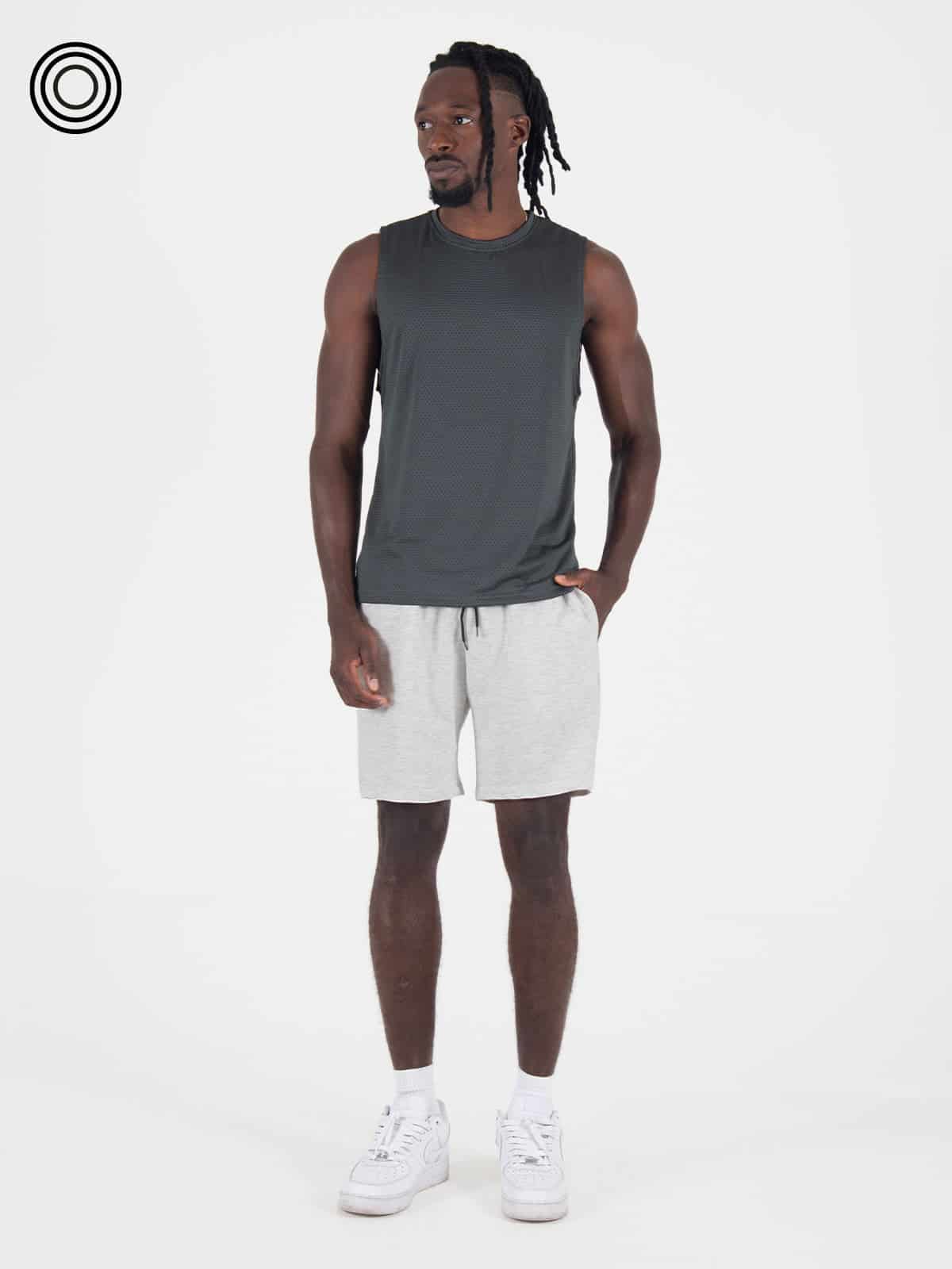 camisilla hombre panal gris oscuro - miniatura 4