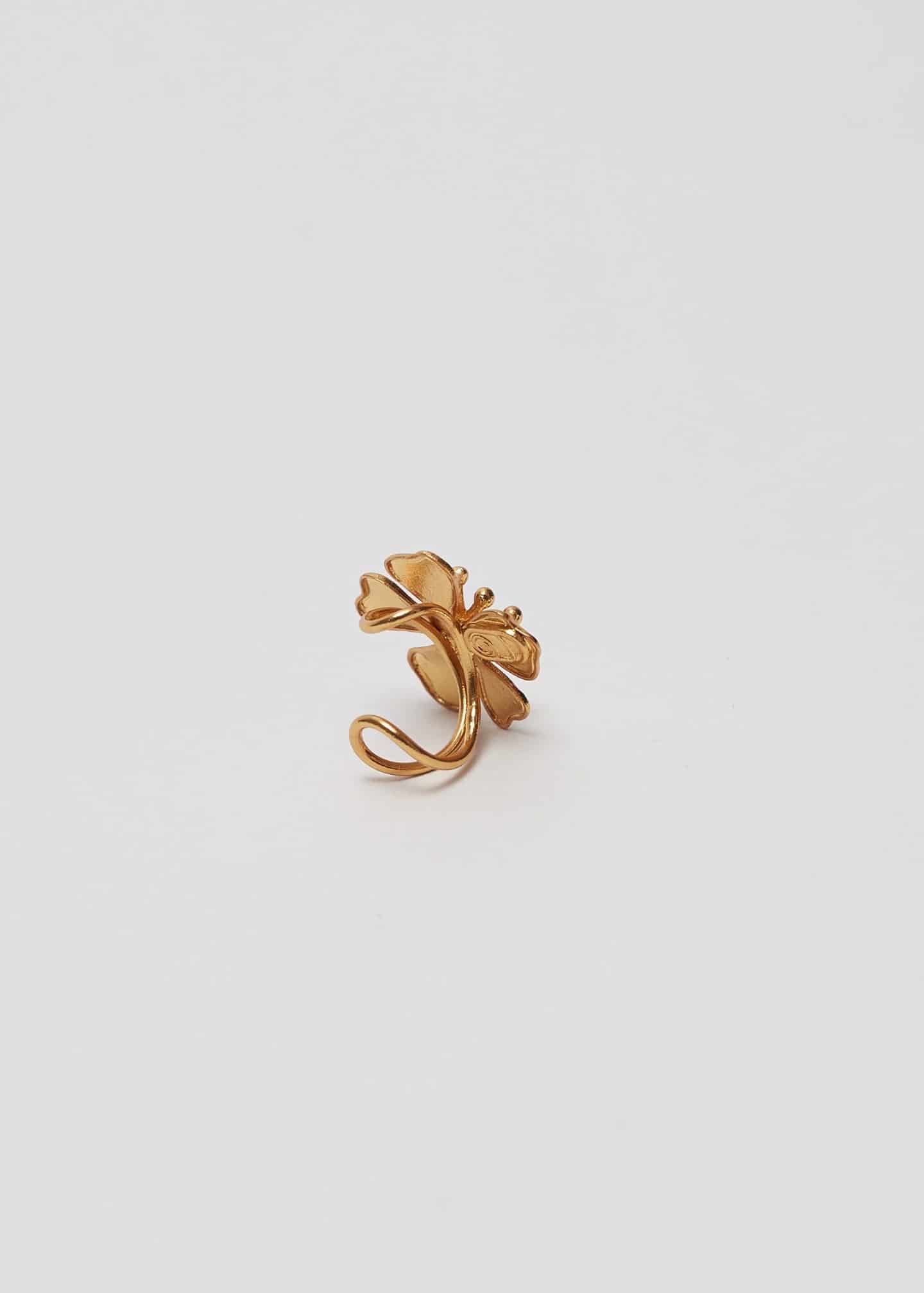 Earcuff Aurora mini dorado - miniatura 6