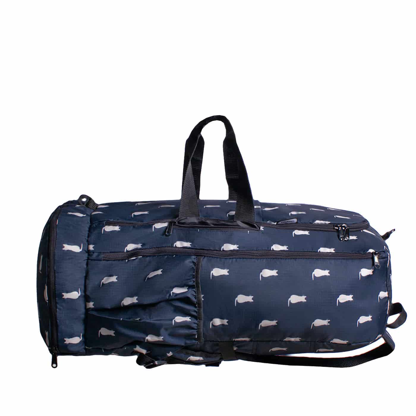 Morral Aventura ULTRA Plegable Estampado Gatos Citybags Multicolor - miniatura 8