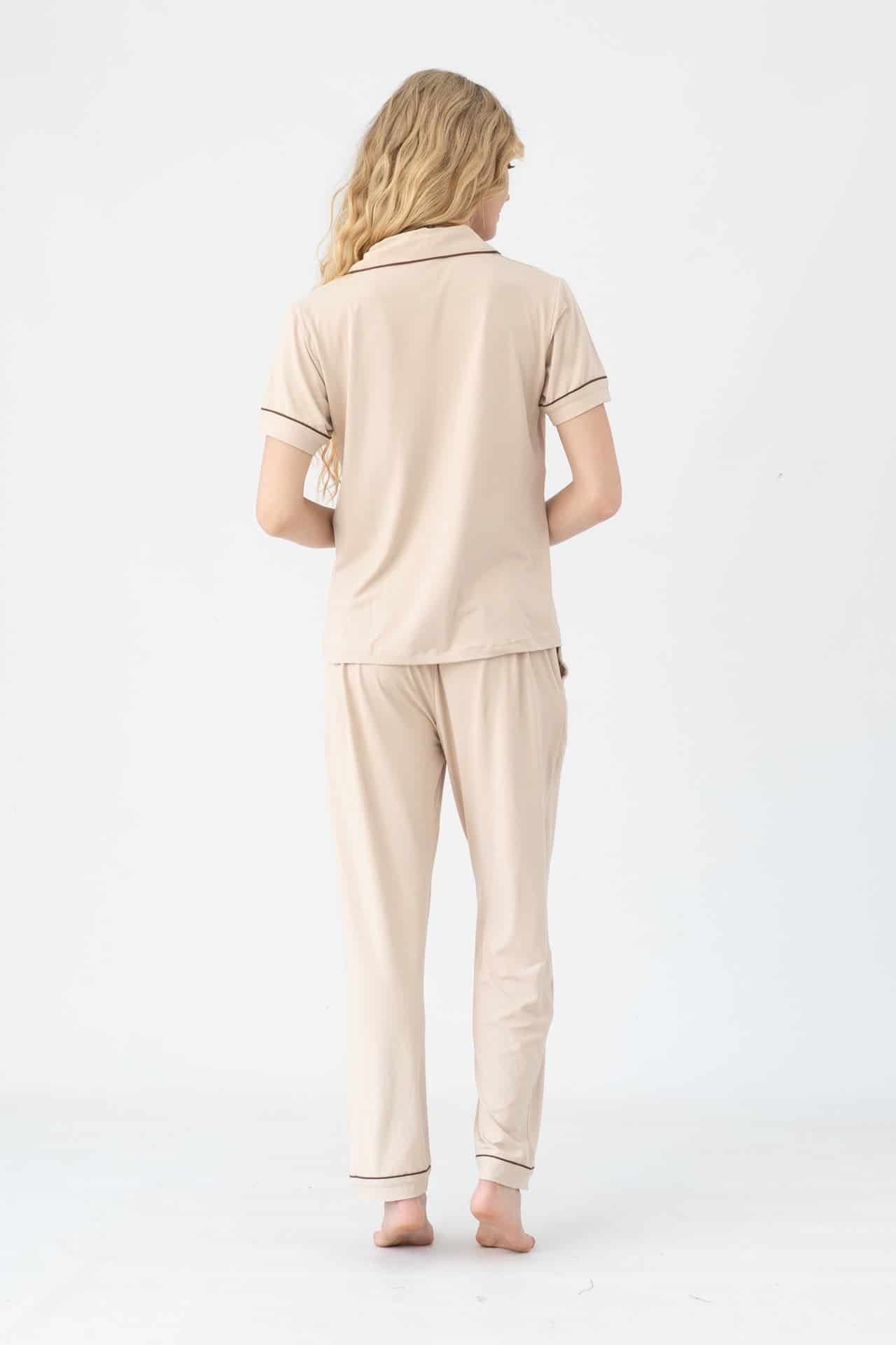 Set Pantalon New York Cashmere Beige - miniatura 4