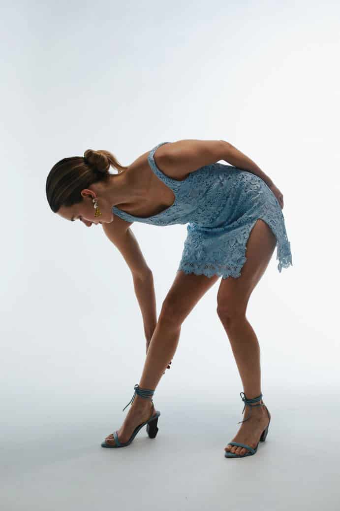 LIV MINI DRESS SKY - miniatura 2