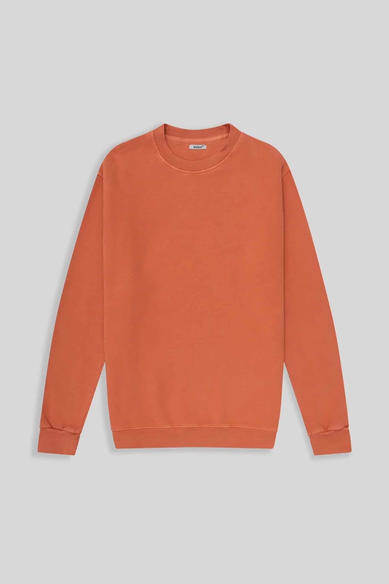 Men's milenario sweatshirt terracotta - miniatura 1