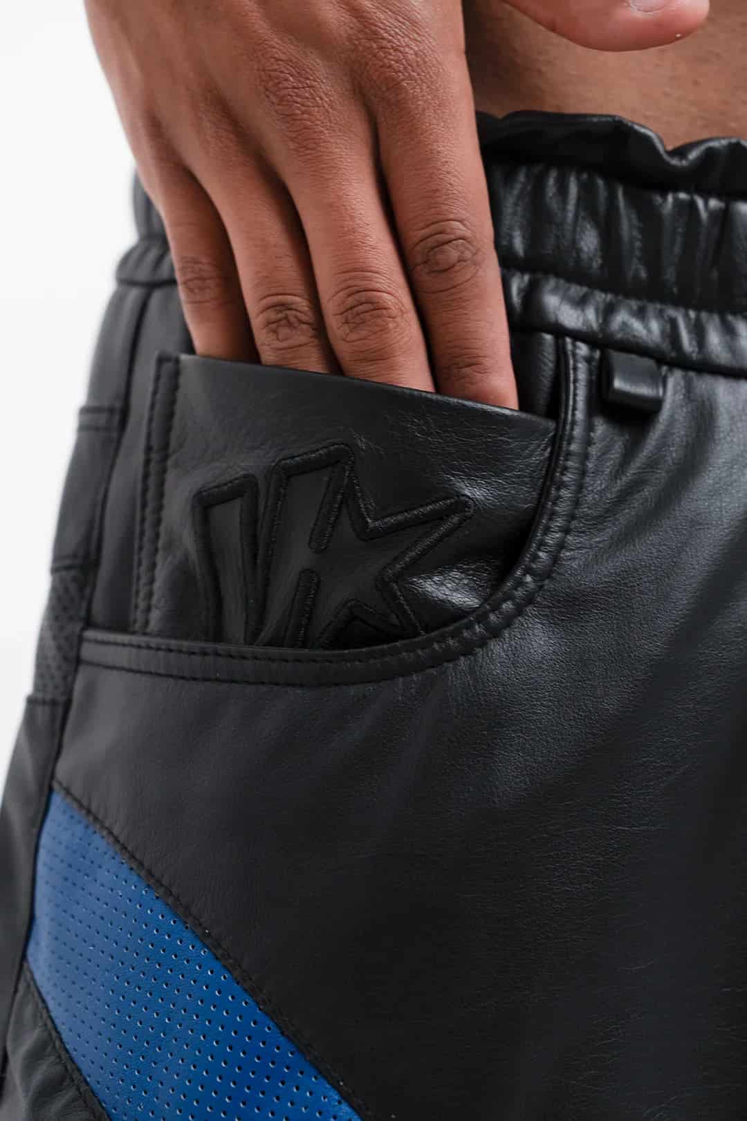 VENENO PANTALON CUERO BIKER GO FASTER - miniatura 10