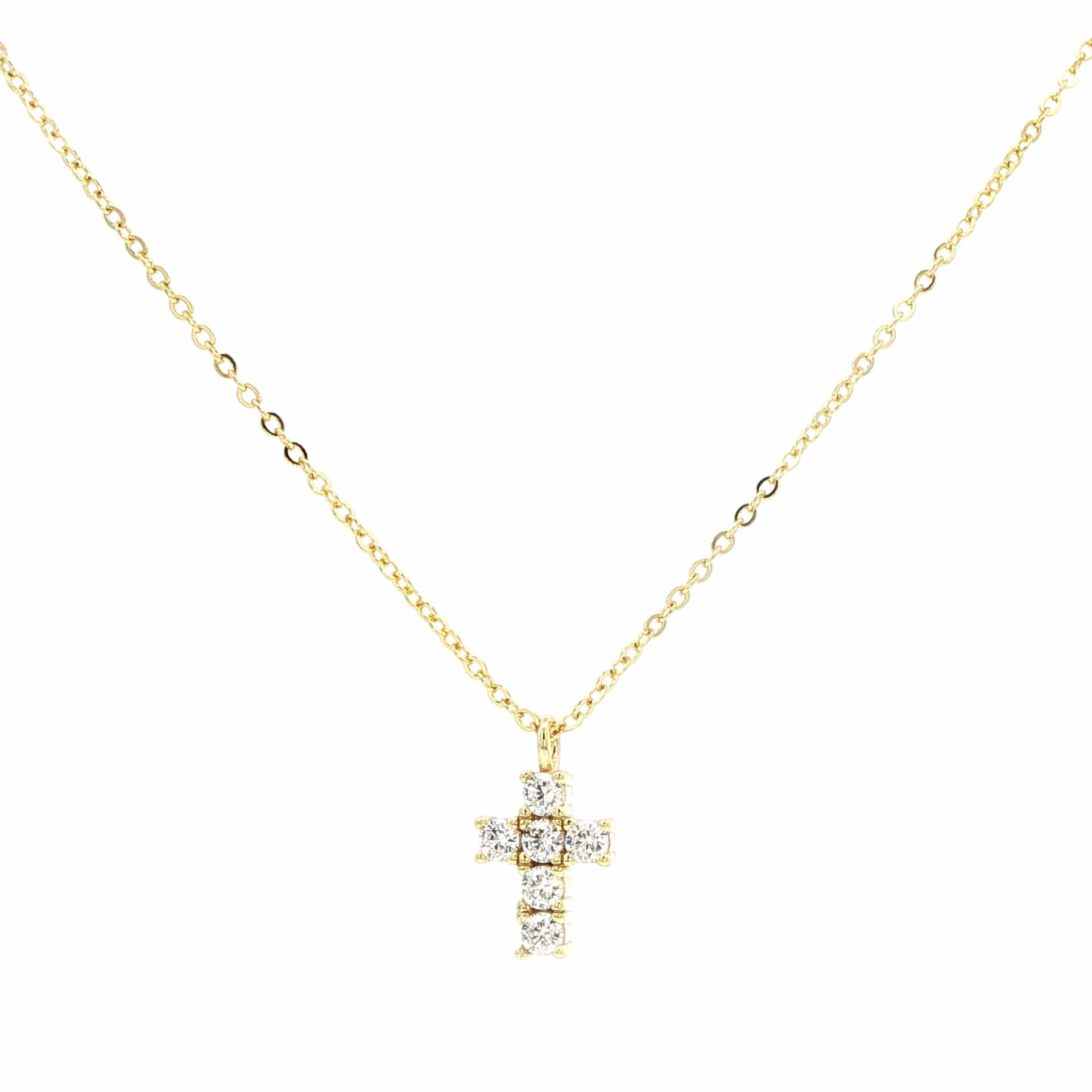 Mini Cross Necklace - miniatura 2