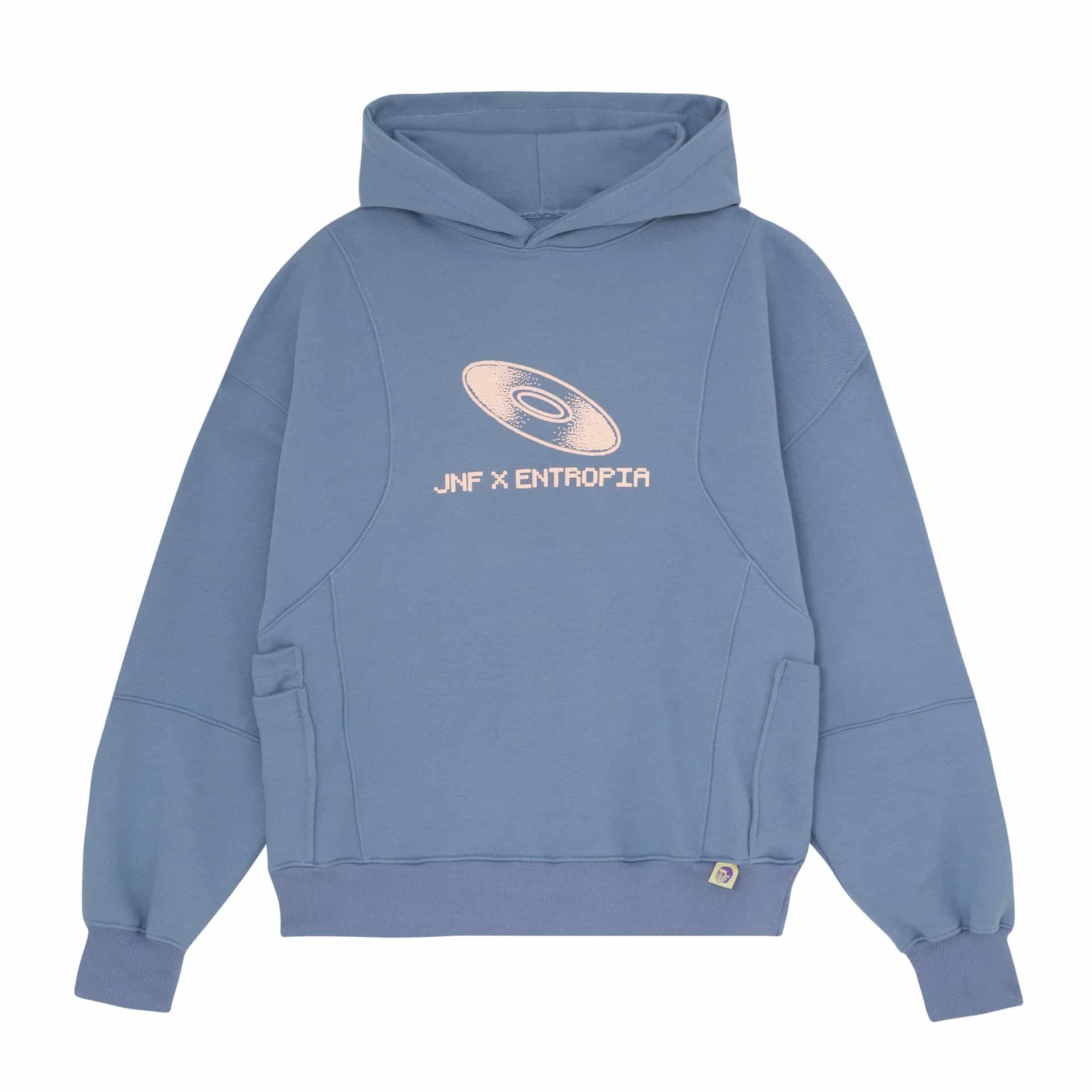 HOODIE JNF X ENTROPIA AZUL - miniatura 1