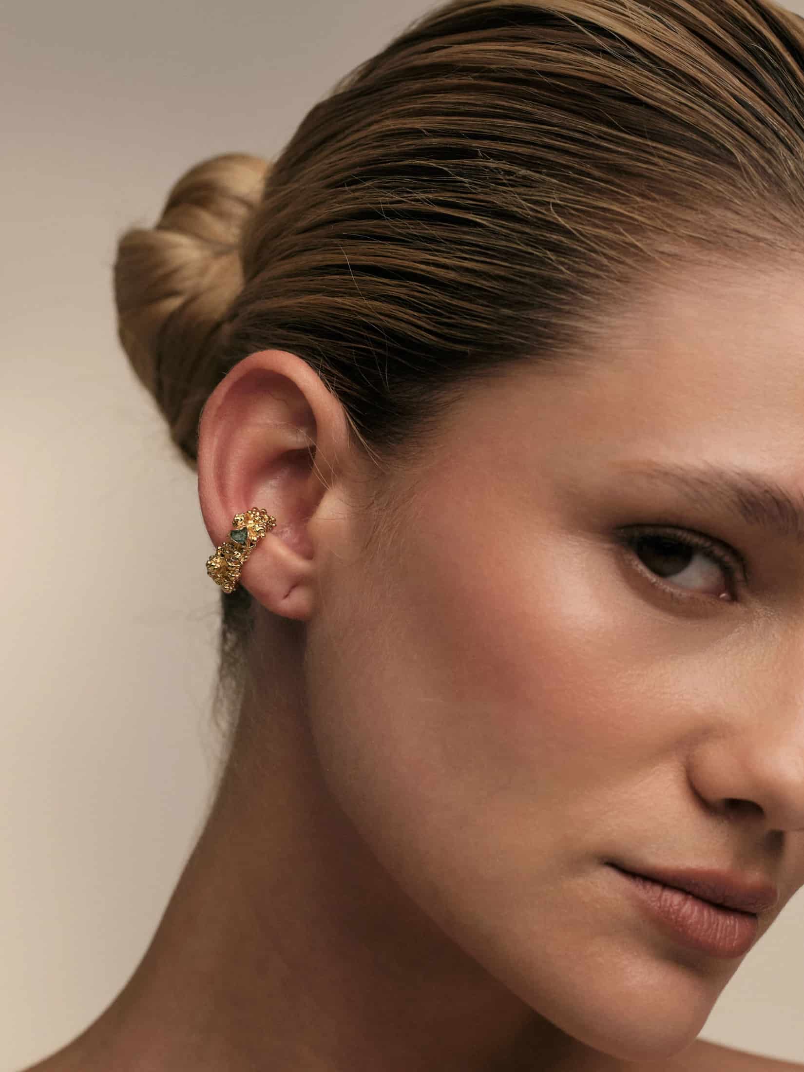 Aura Emerald Earcuff - miniatura 3