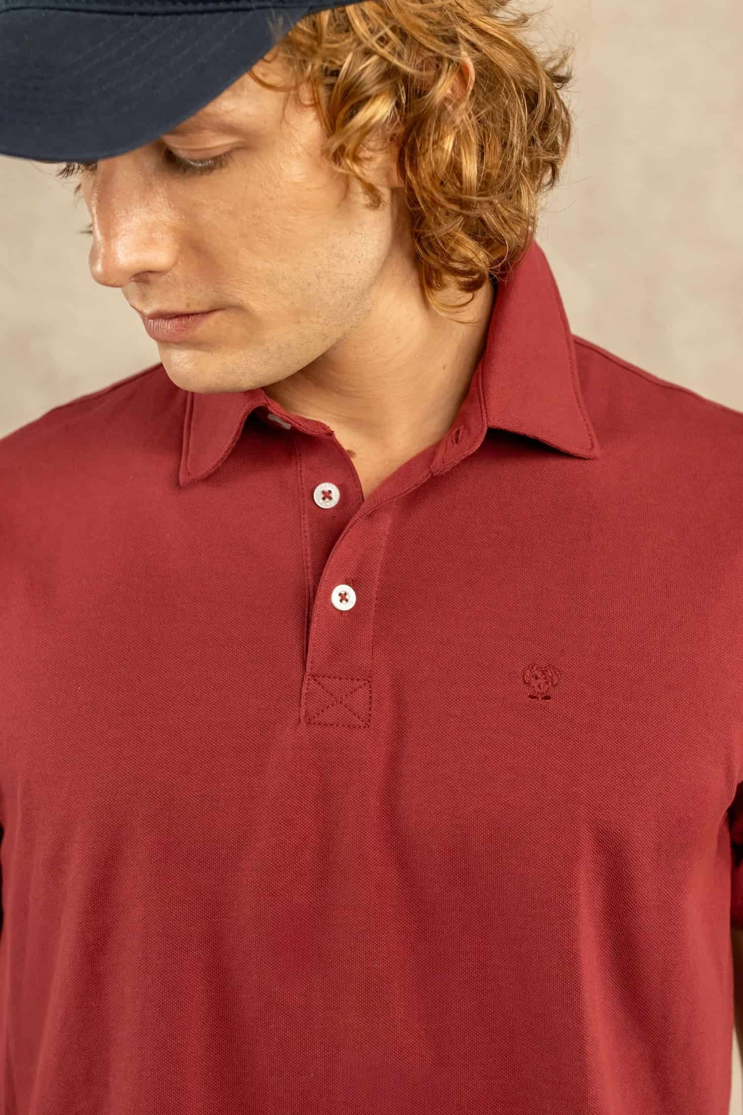 Polo Antimanchas Vinotinto - miniatura 3