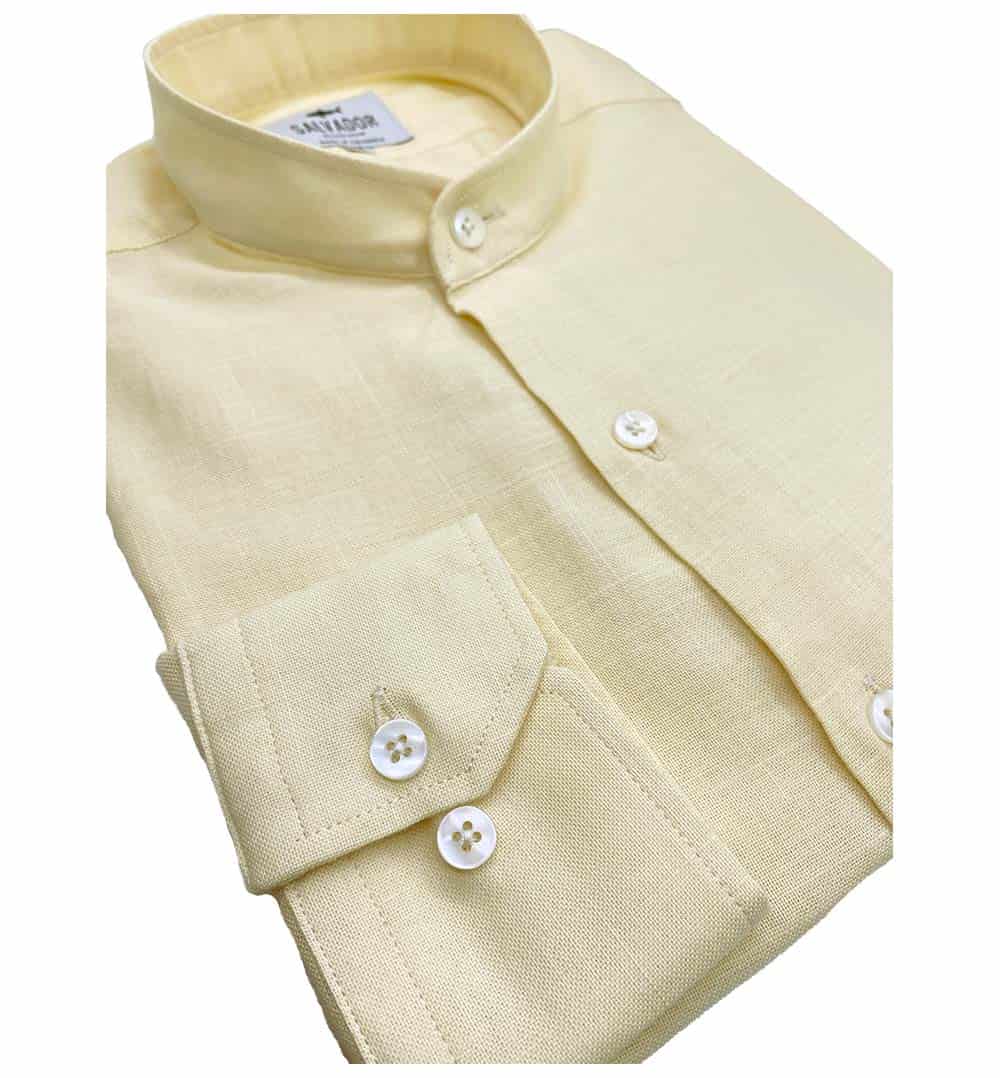 CAMISA NERU AMARILLO PASTEL - miniatura 3