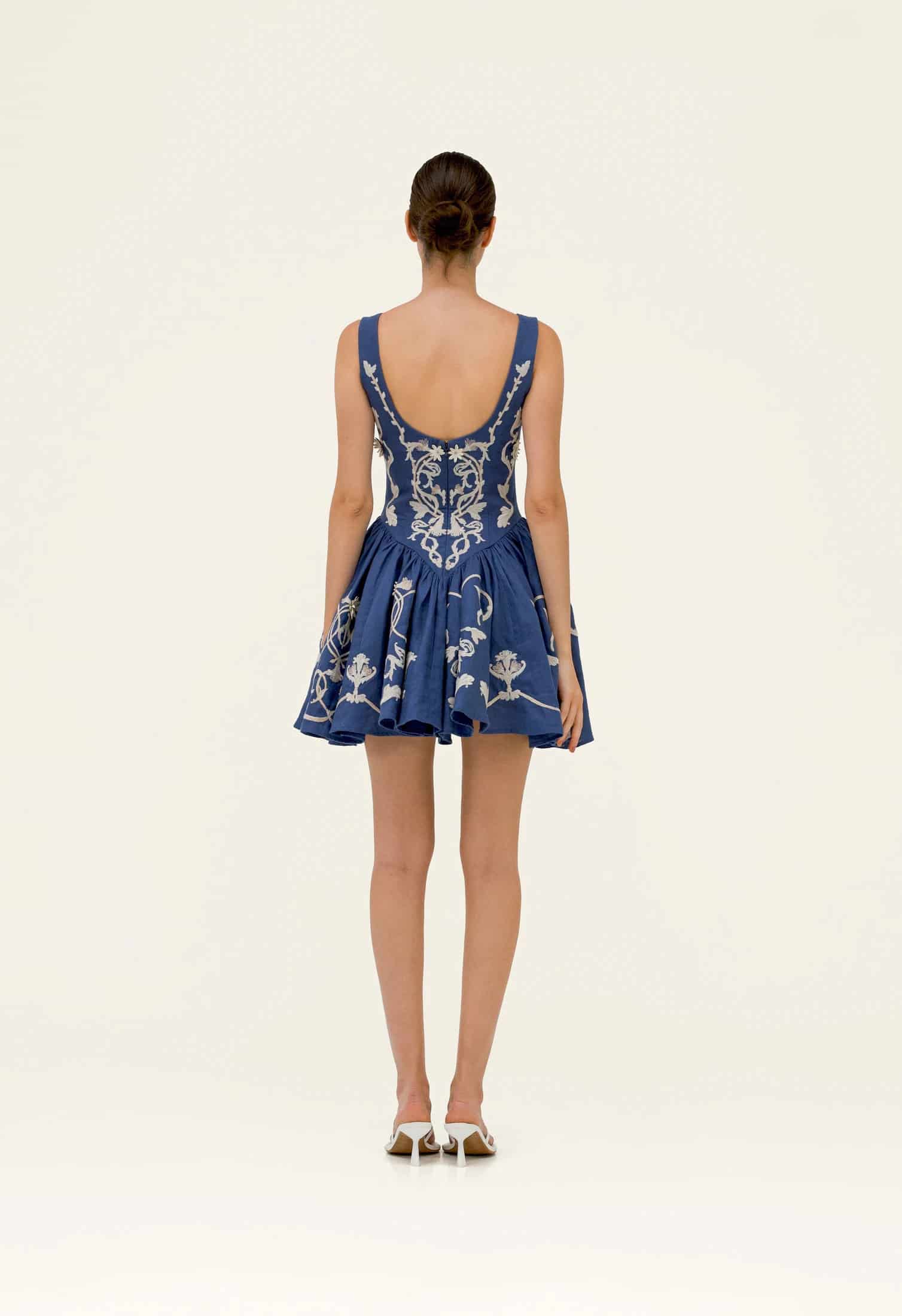 Pluma Ribbons Mini Dress - miniatura 4