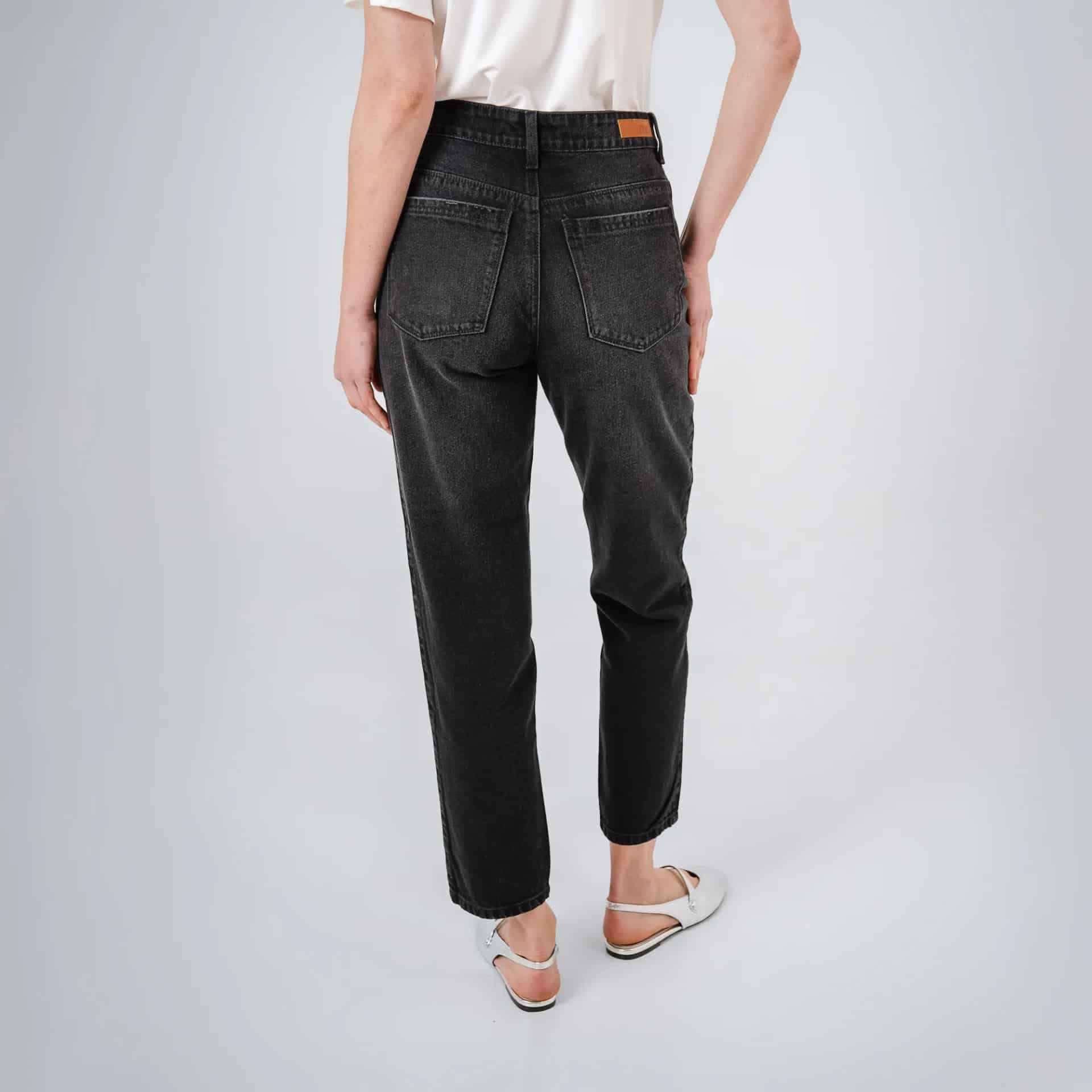 Jean Tiro Alto Bota Skinny Crop - miniatura 3