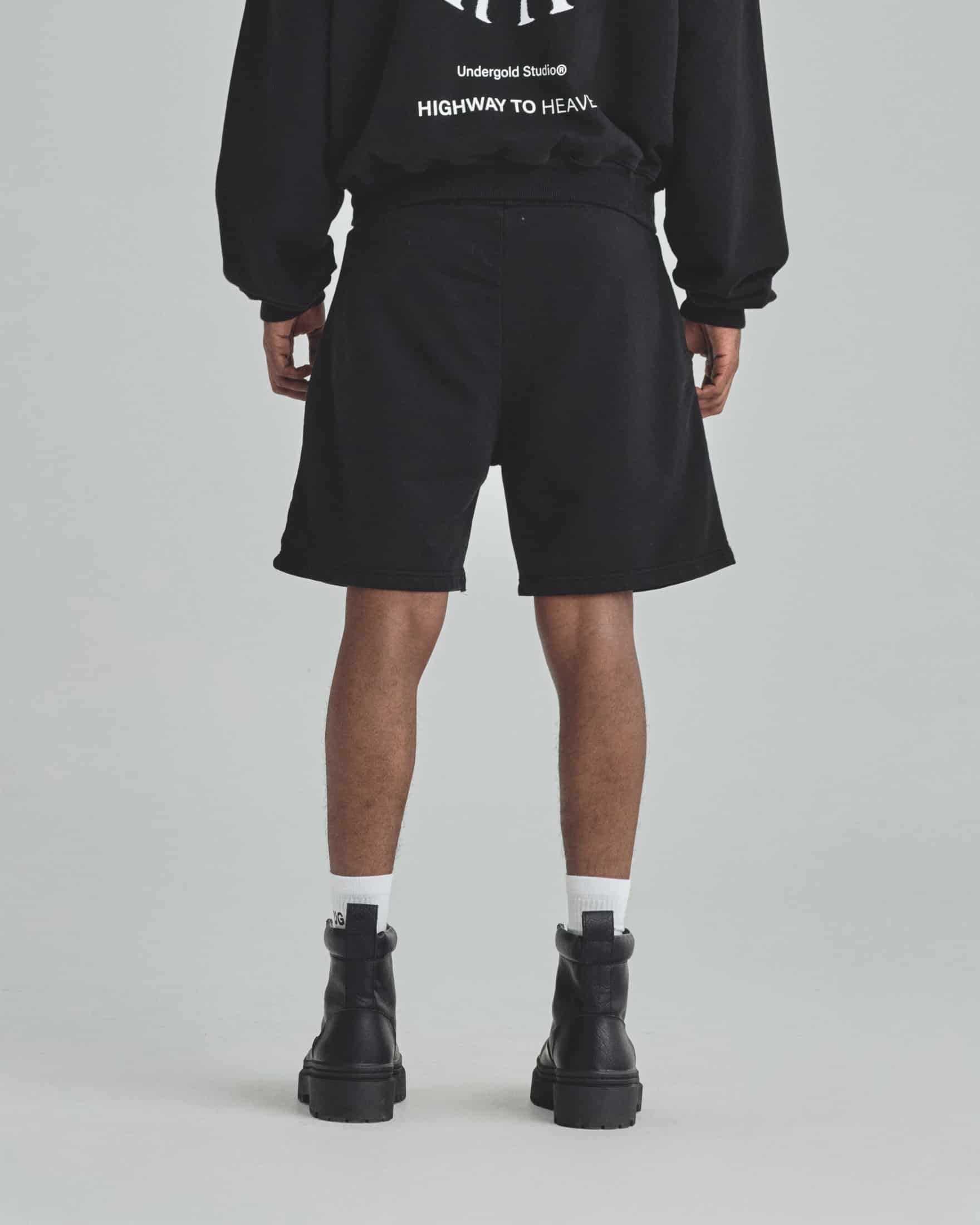 Spring Pray 4 Love Biased Shorts Black - miniatura 6