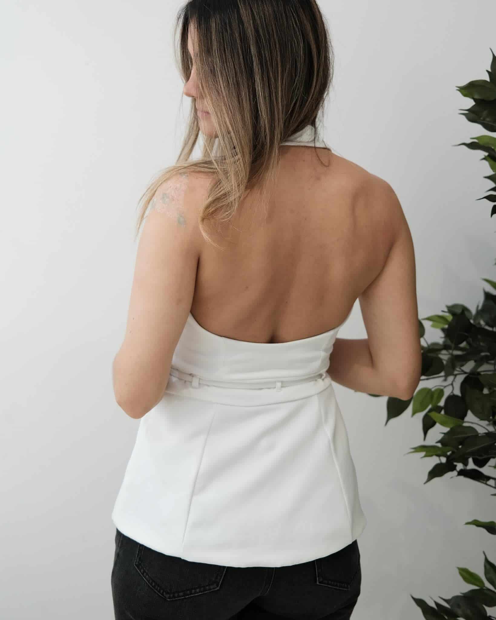 Blusa Ofelia Ivory - miniatura 8