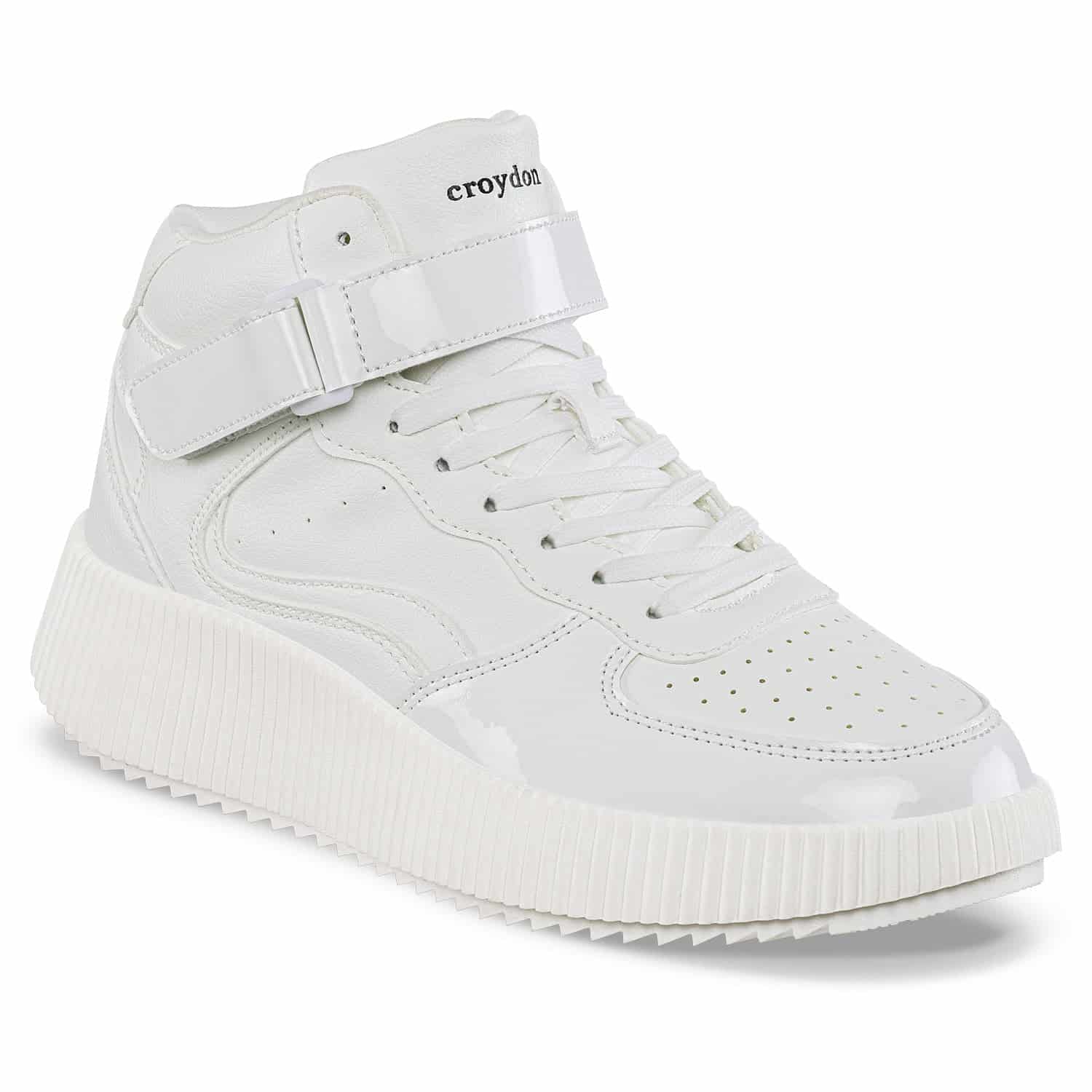 Tenis Urbanos Puhow Blanco Croydon Para Mujer - miniatura 1
