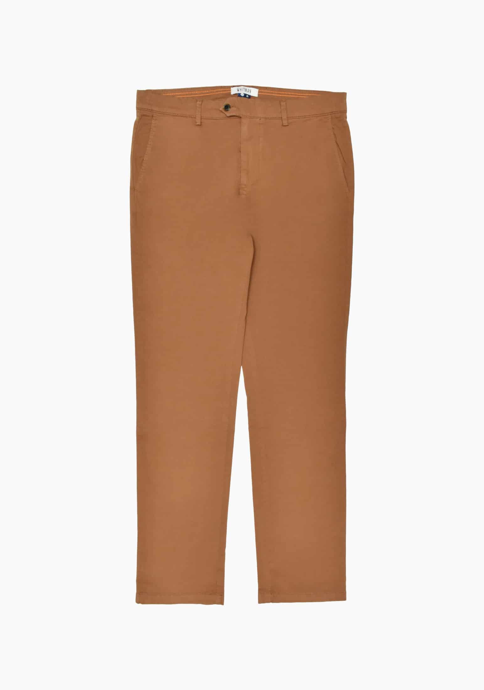 Pantalón H Chino Unicolor Ocre - miniatura 1