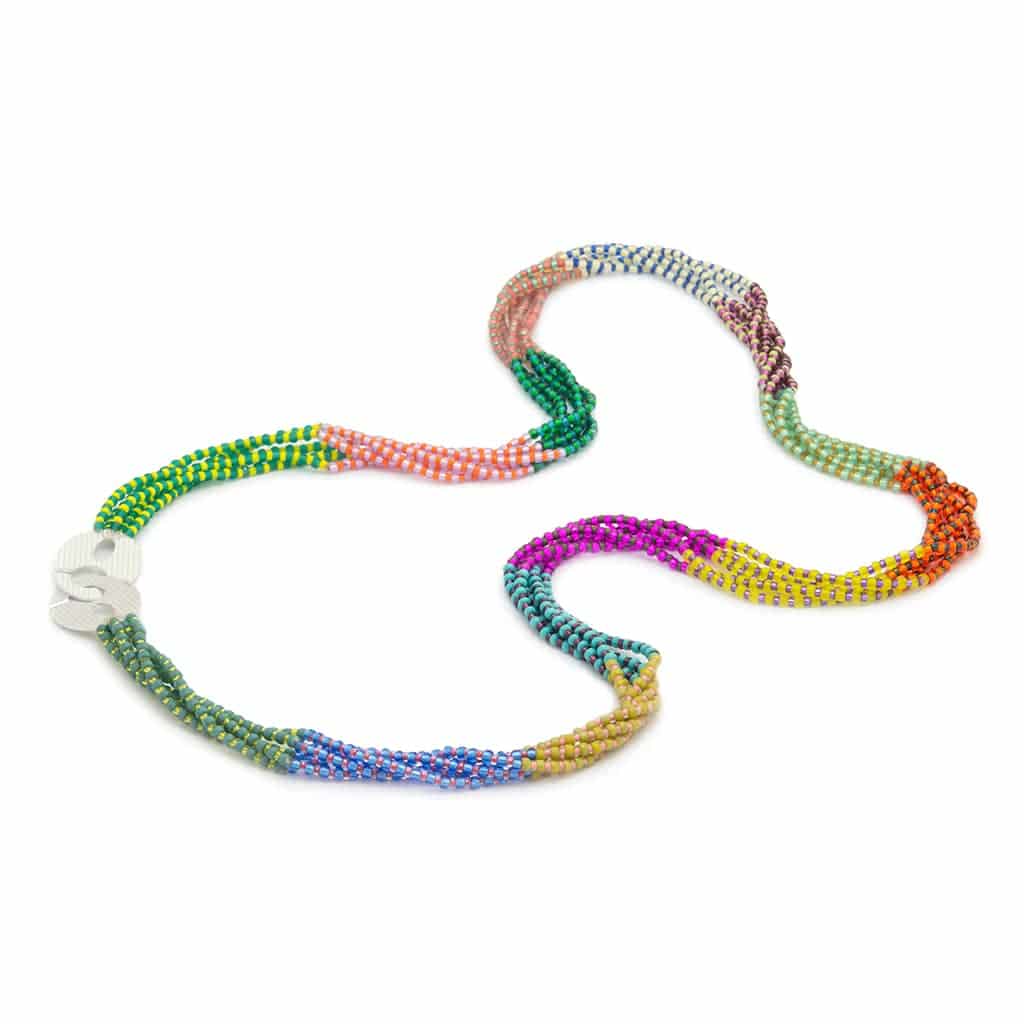 PULSERA 5 TIRAS MULTICOLOR - miniatura 2