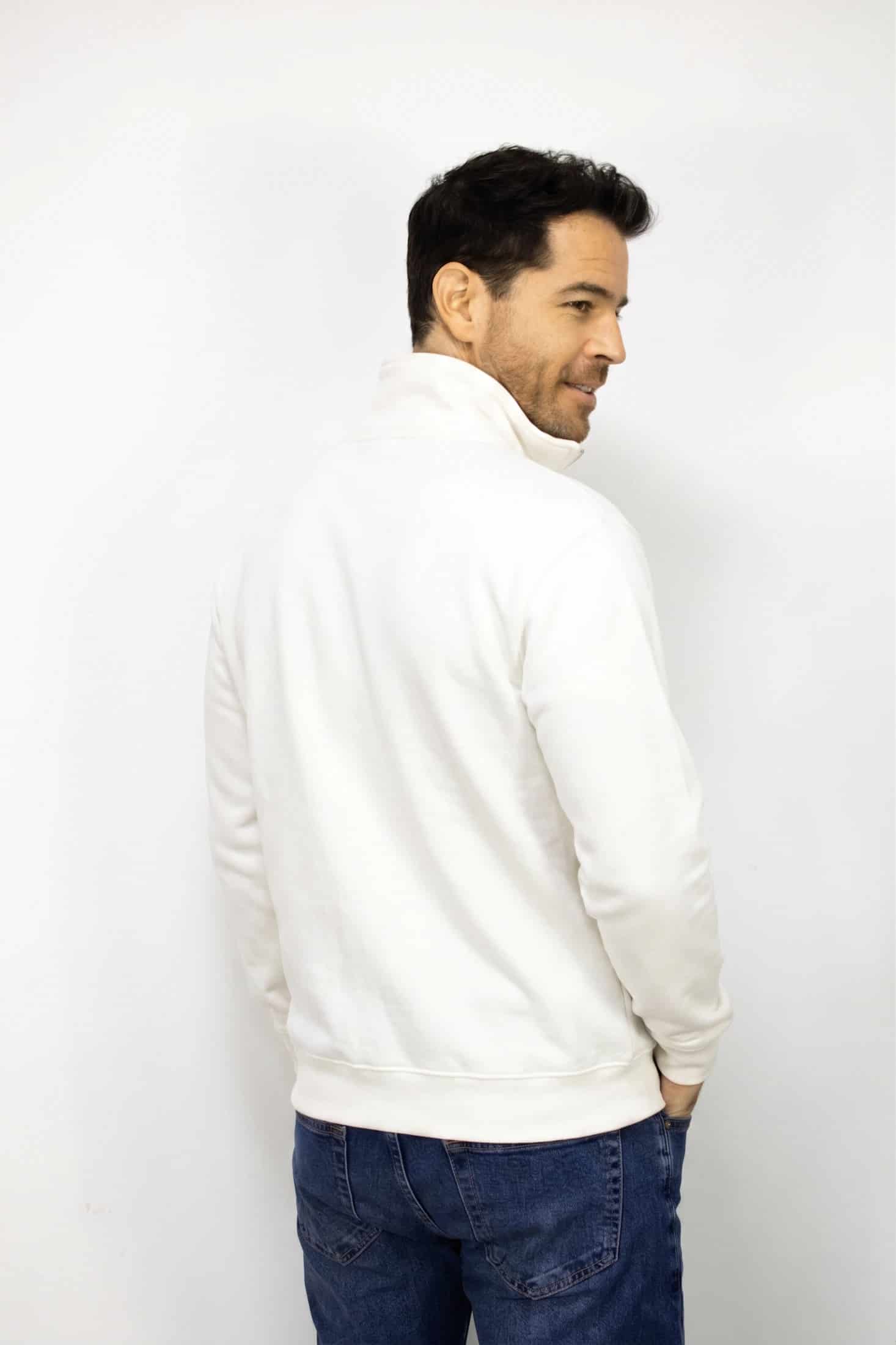 Saco marfil con Cremallera para hombre - miniatura 2
