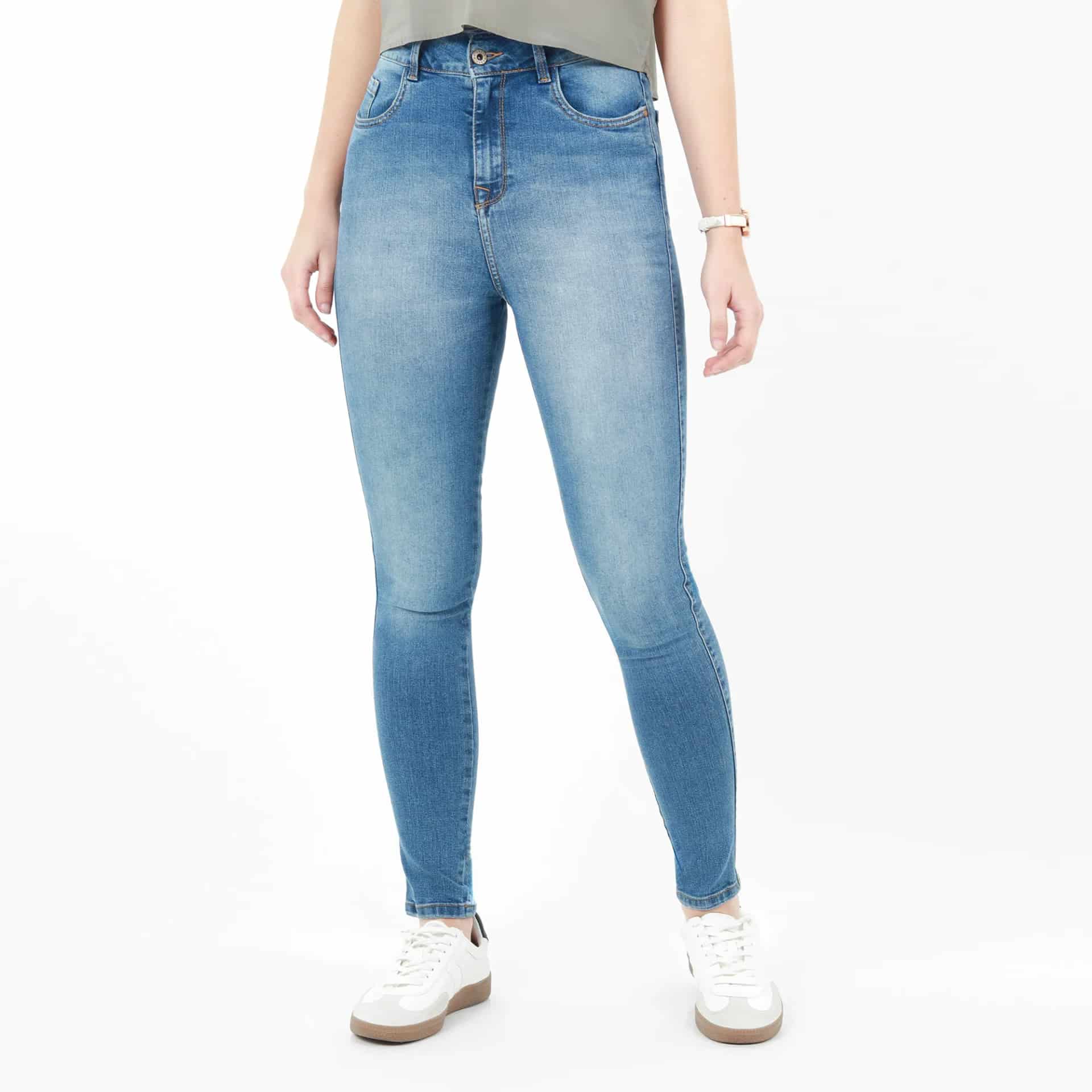 Jean Ilussion Tiro Medio Bota Skinny - miniatura 5
